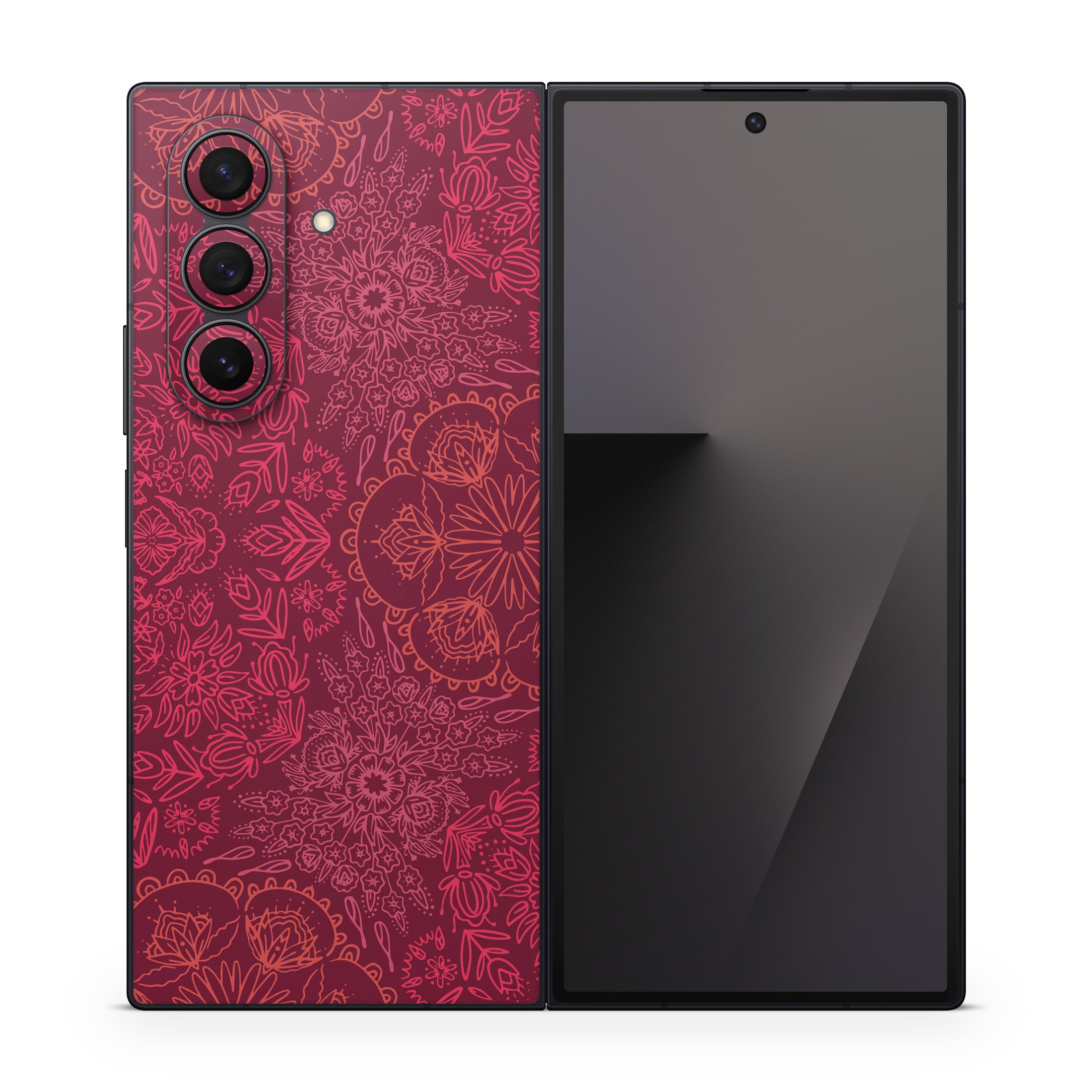 Floral Vortex - Samsung Galaxy Z Fold7 Skin