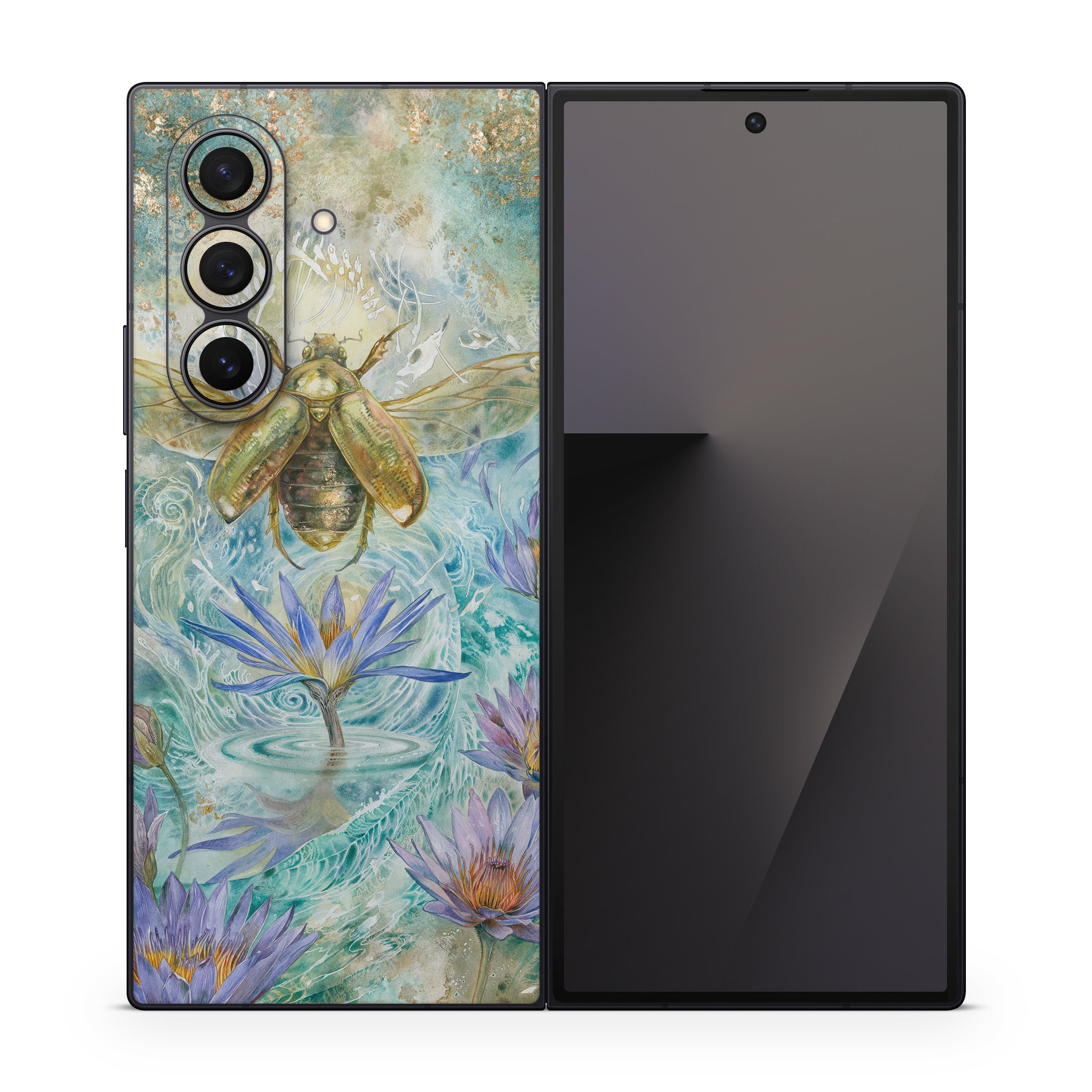 When Flowers Dream - Samsung Galaxy Z Fold7 Skin