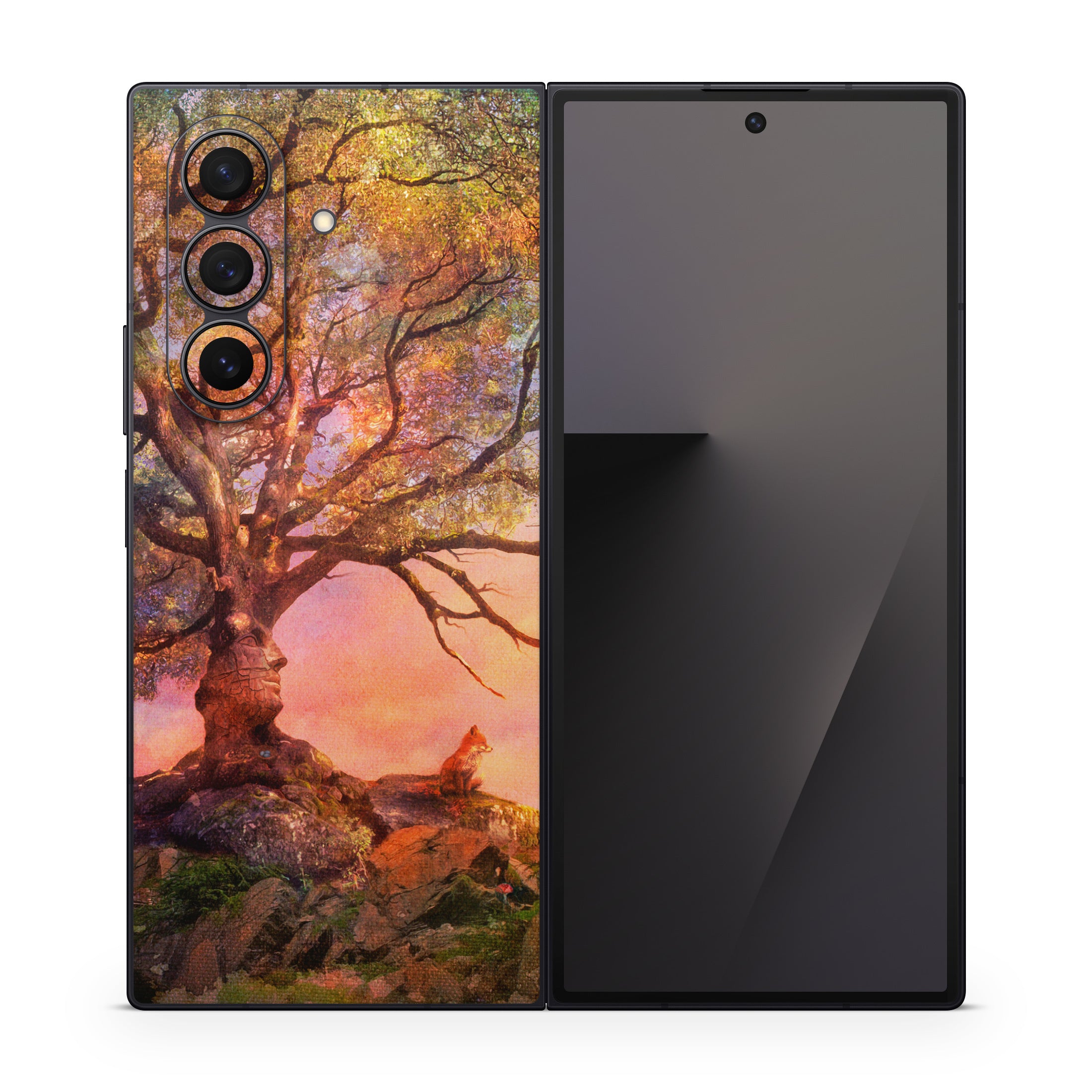 Fox Sunset - Samsung Galaxy Z Fold7 Skin