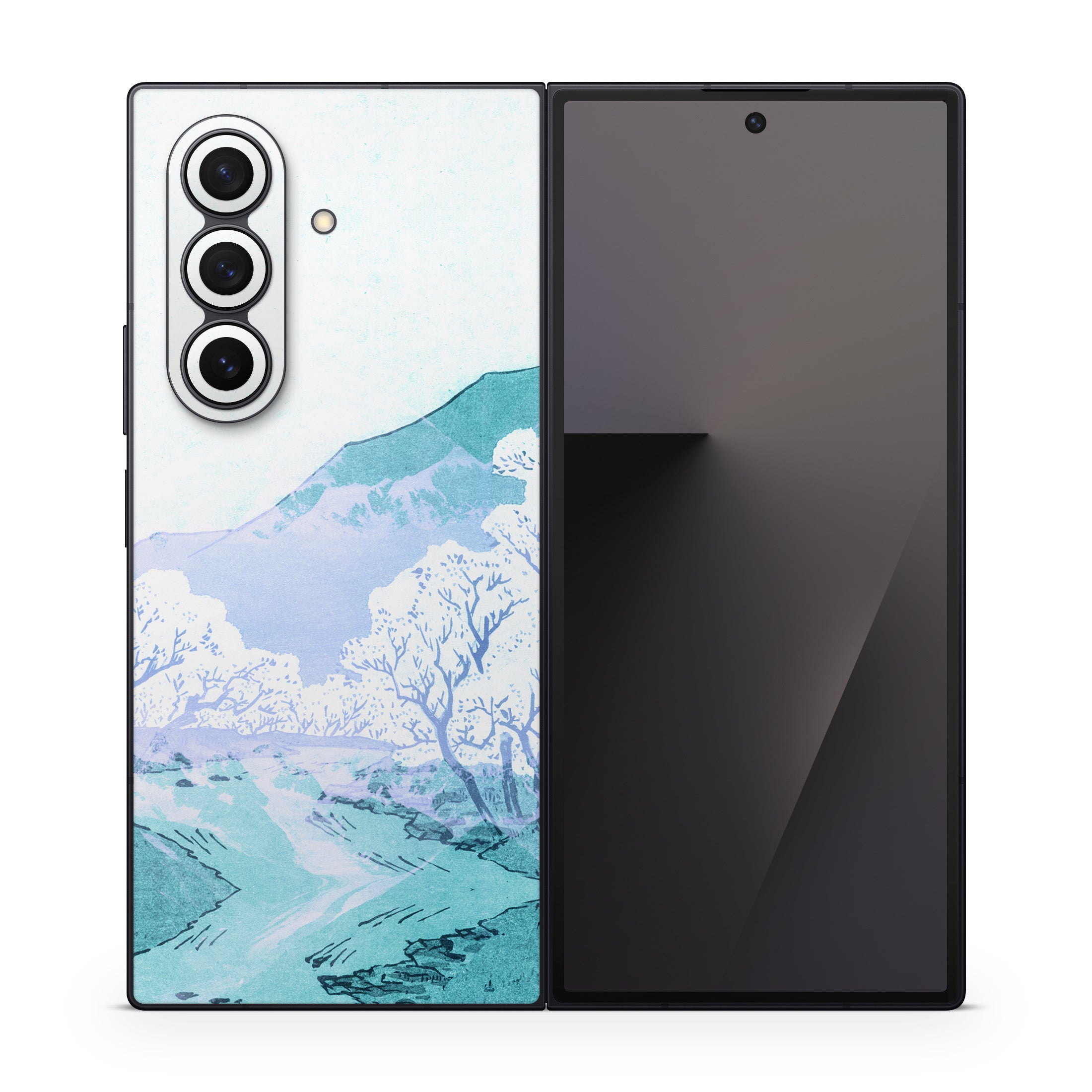 Ghost Mountain - Samsung Galaxy Z Fold7 Skin