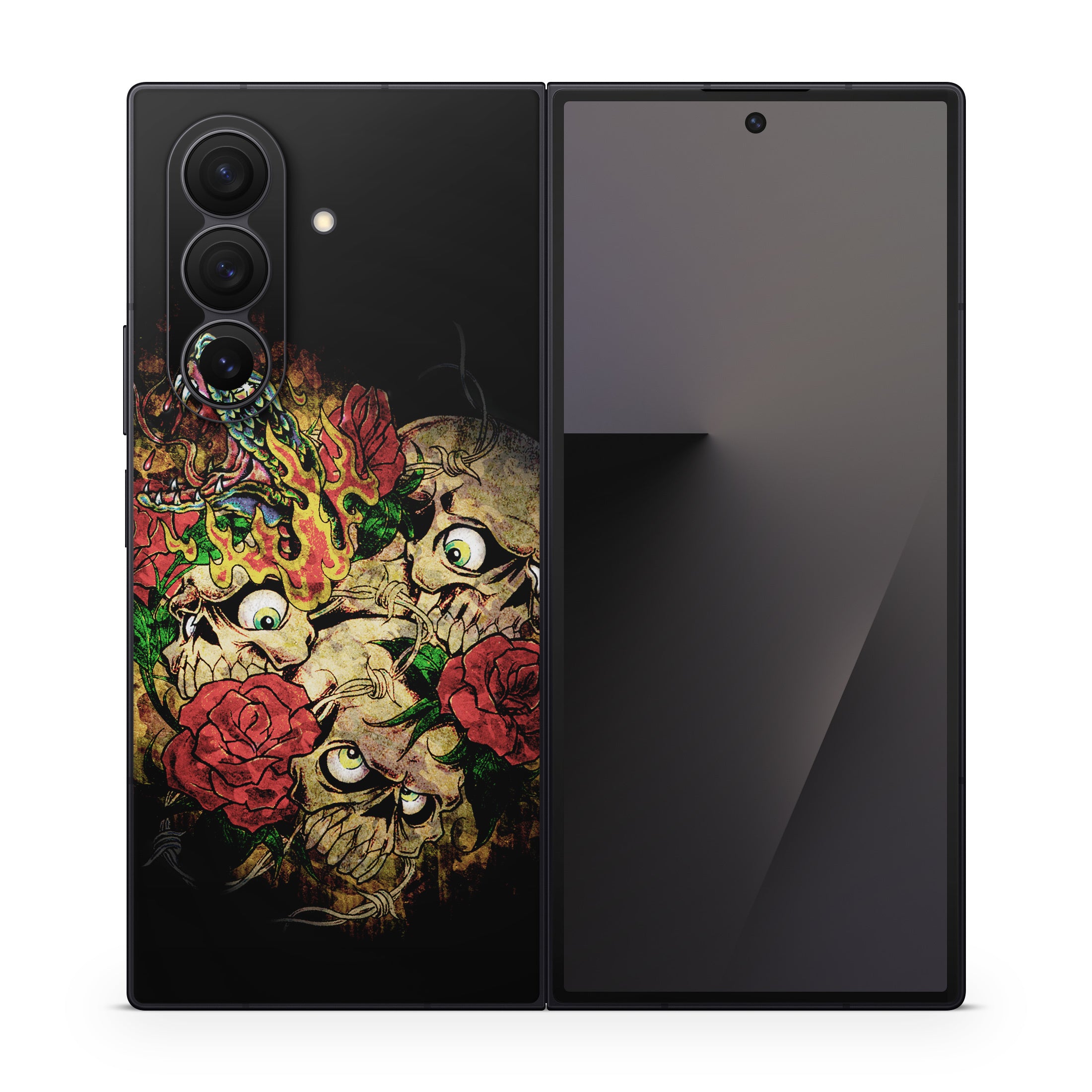 Gothic Tattoo - Samsung Galaxy Z Fold7 Skin