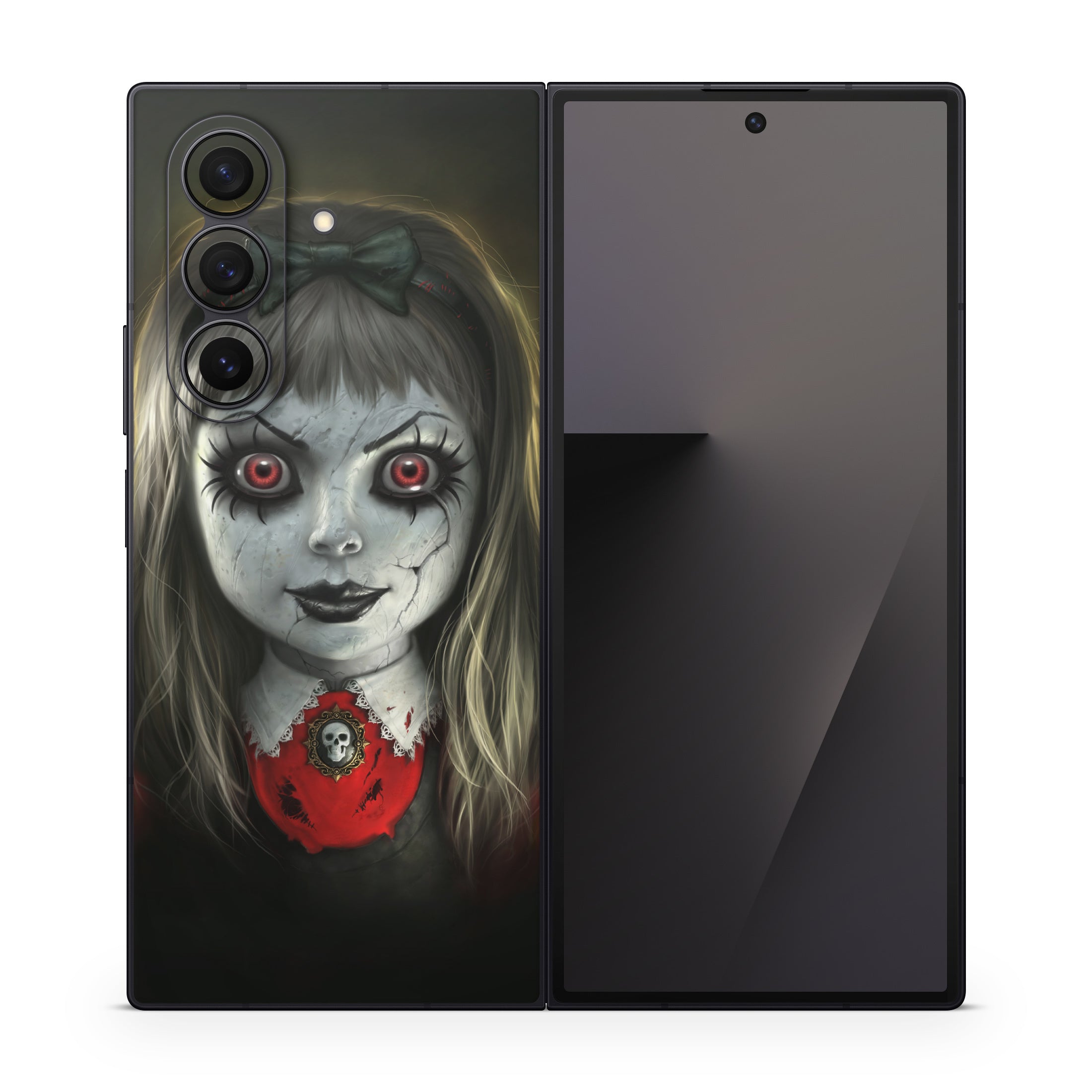 Haunted Doll - Samsung Galaxy Z Fold7 Skin