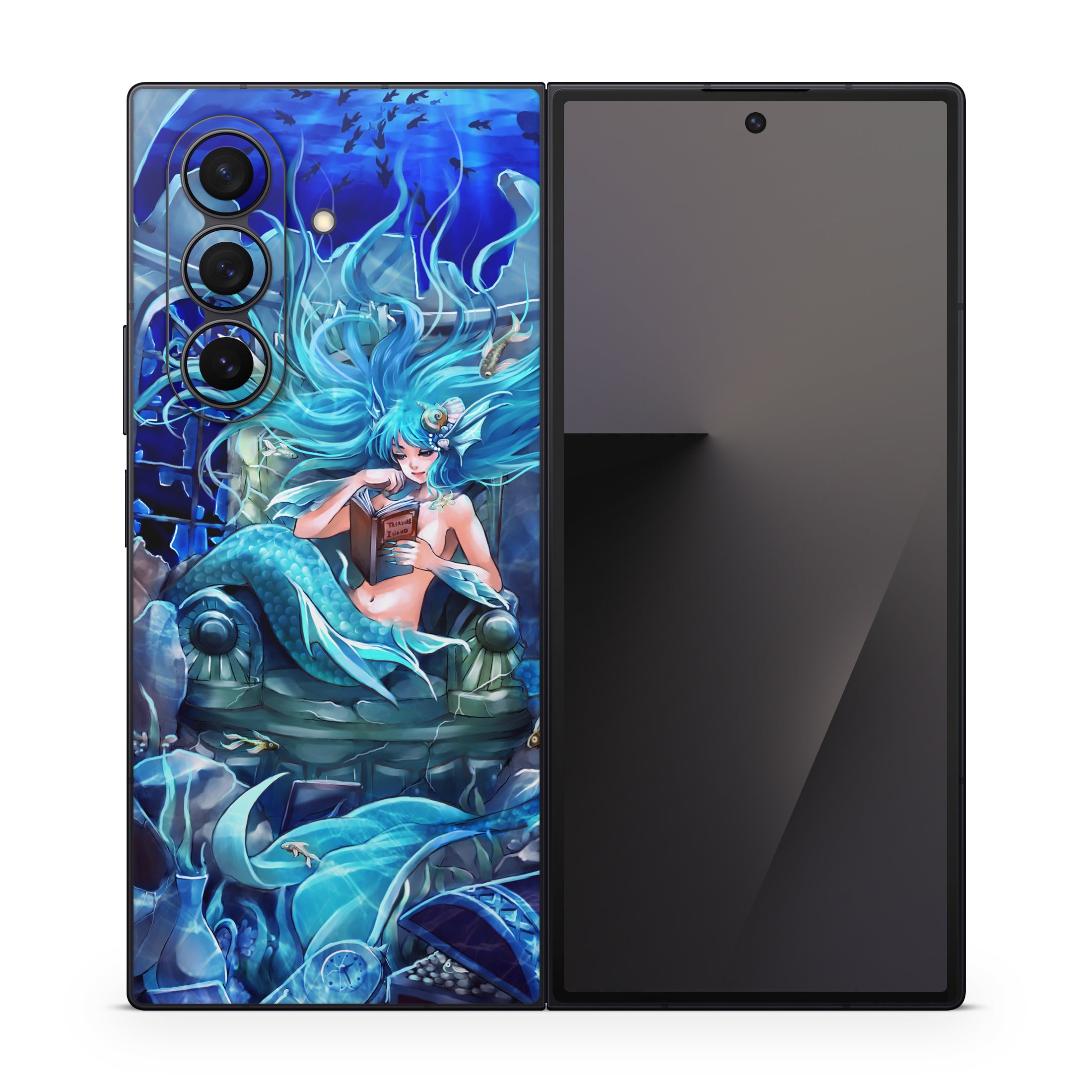 In Her Own World - Samsung Galaxy Z Fold7 Skin