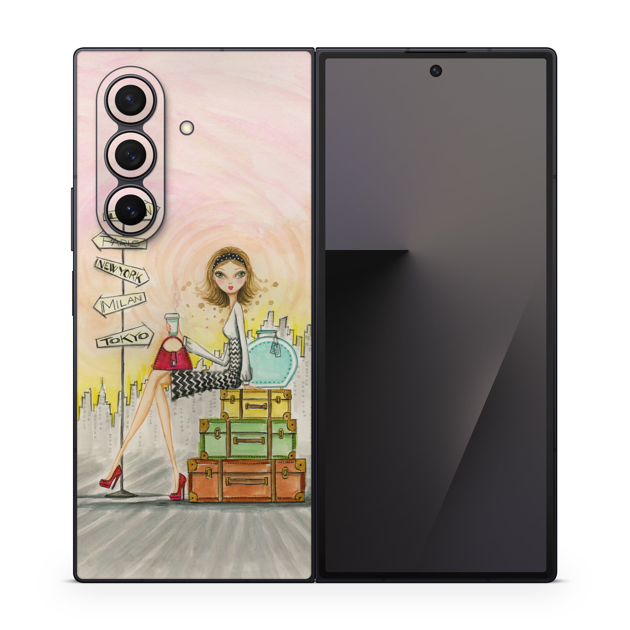 The Jet Setter - Samsung Galaxy Z Fold7 Skin