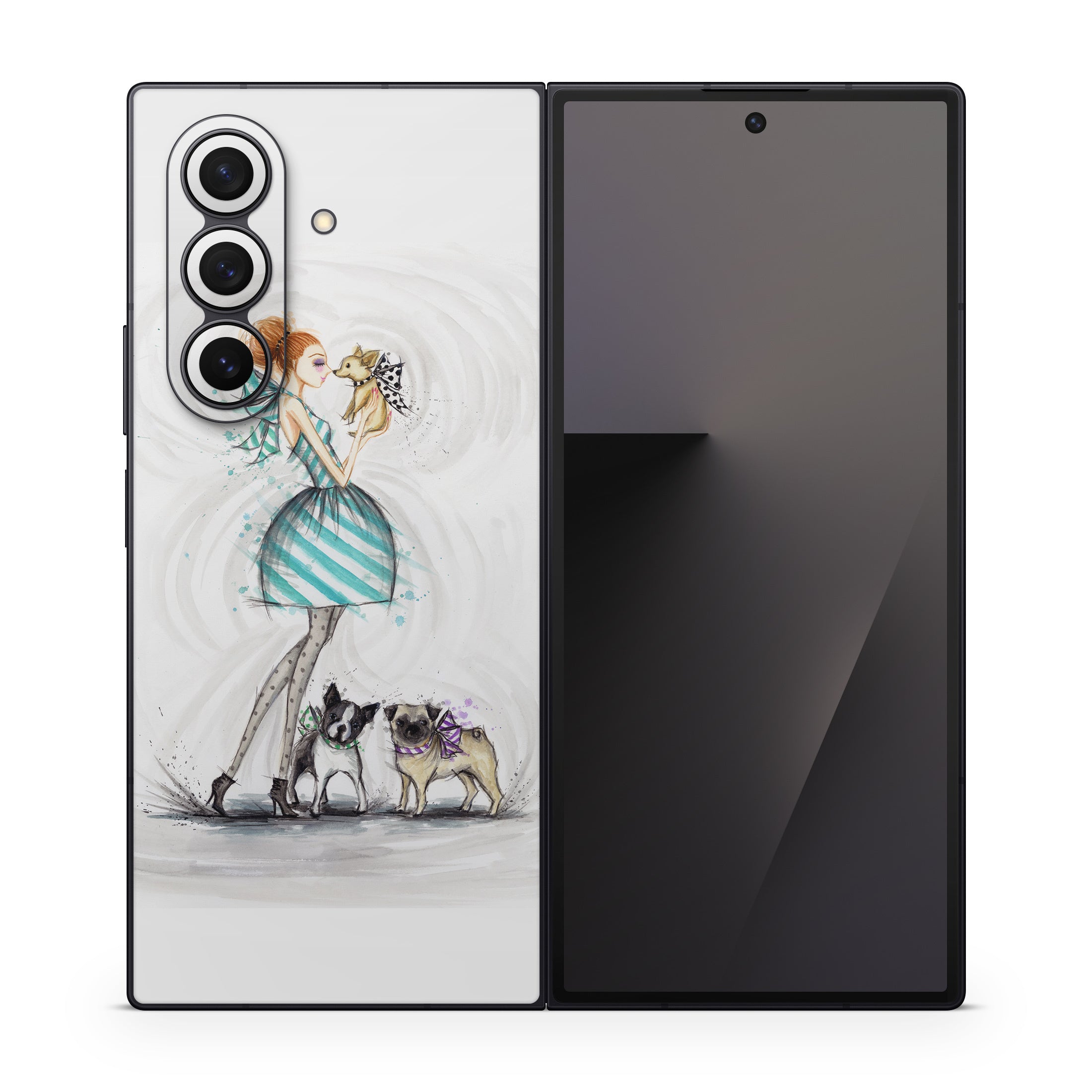 A Kiss for Dot - Samsung Galaxy Z Fold7 Skin