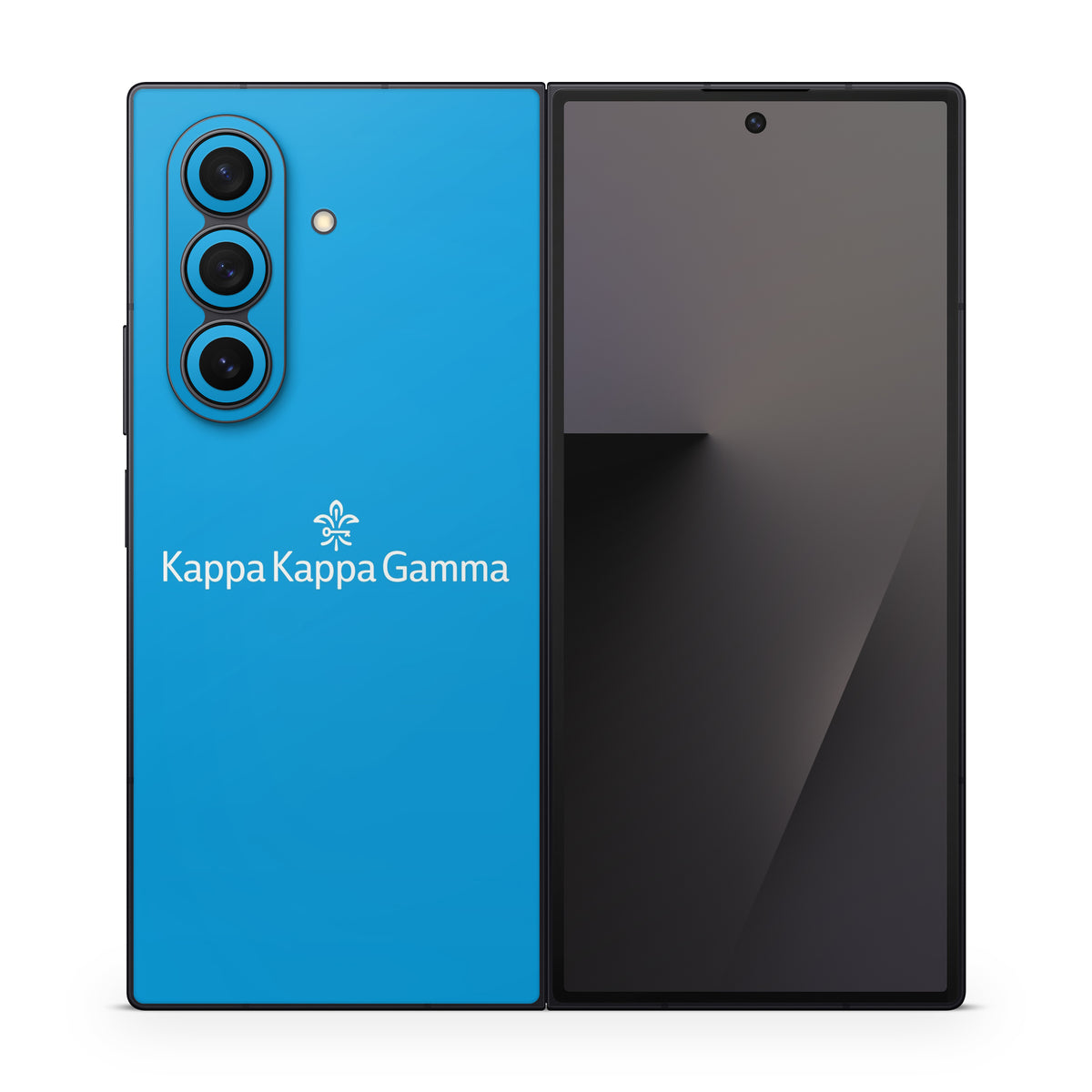 Kappa Kappa Gamma Brandmark Gamma Blue - Samsung Galaxy Z Fold7 Skin