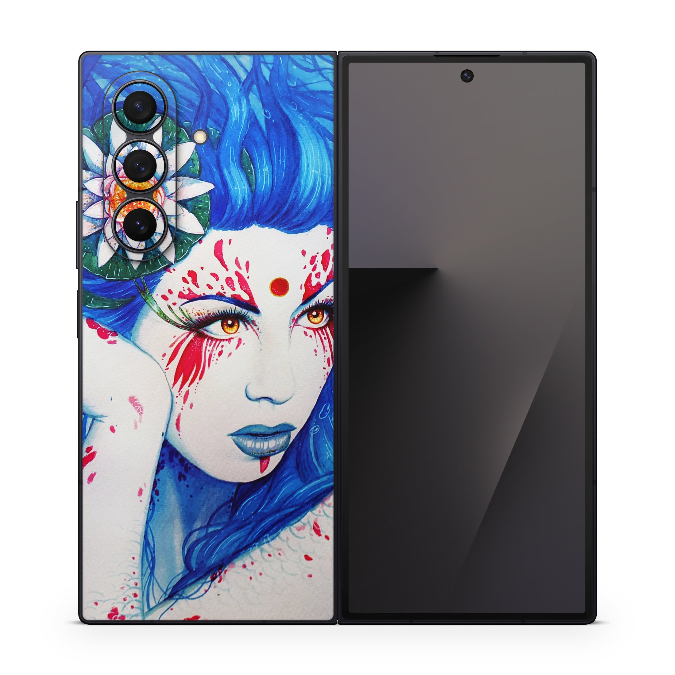 Lady Koi - Samsung Galaxy Z Fold7 Skin