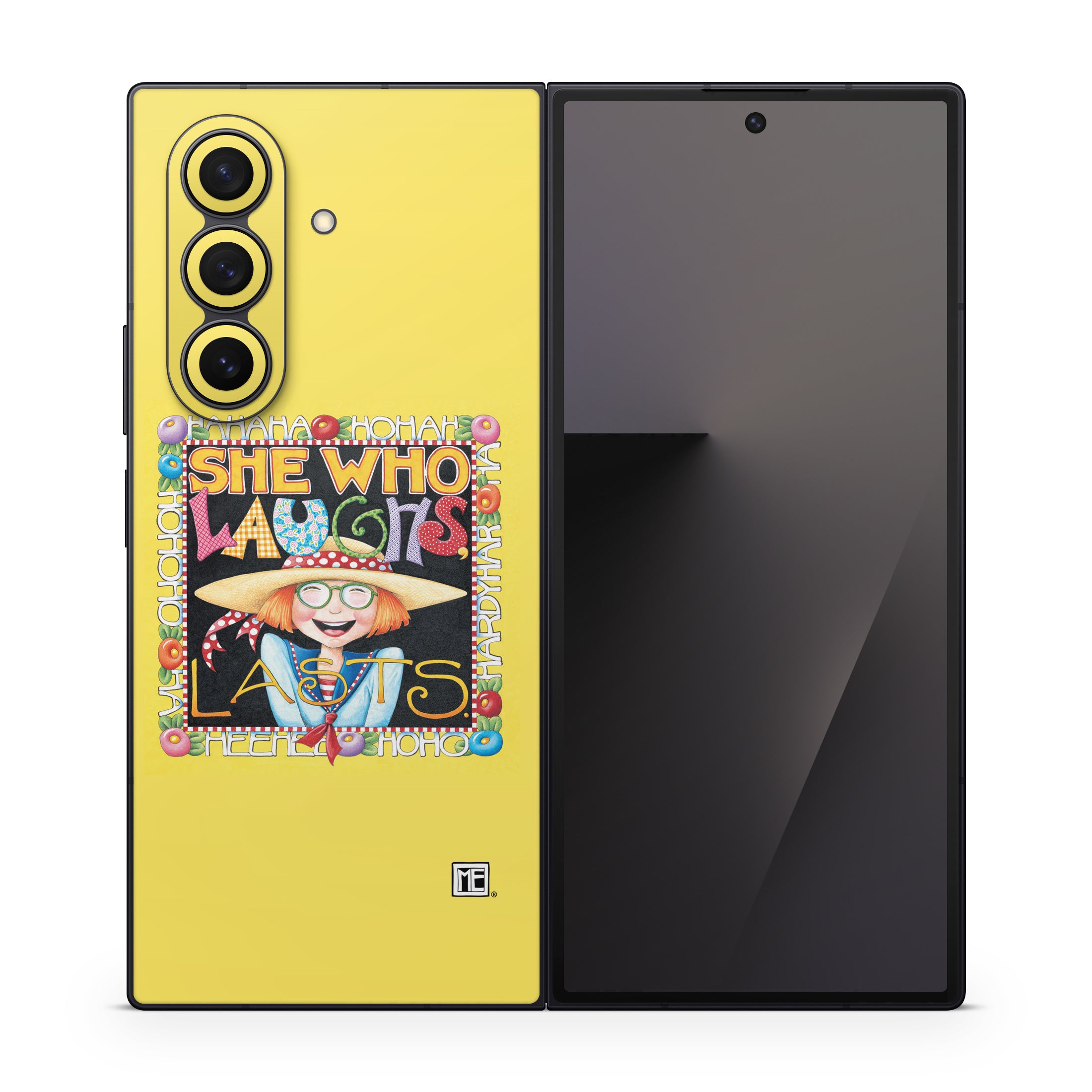 She Who Laughs - Samsung Galaxy Z Fold7 Skin