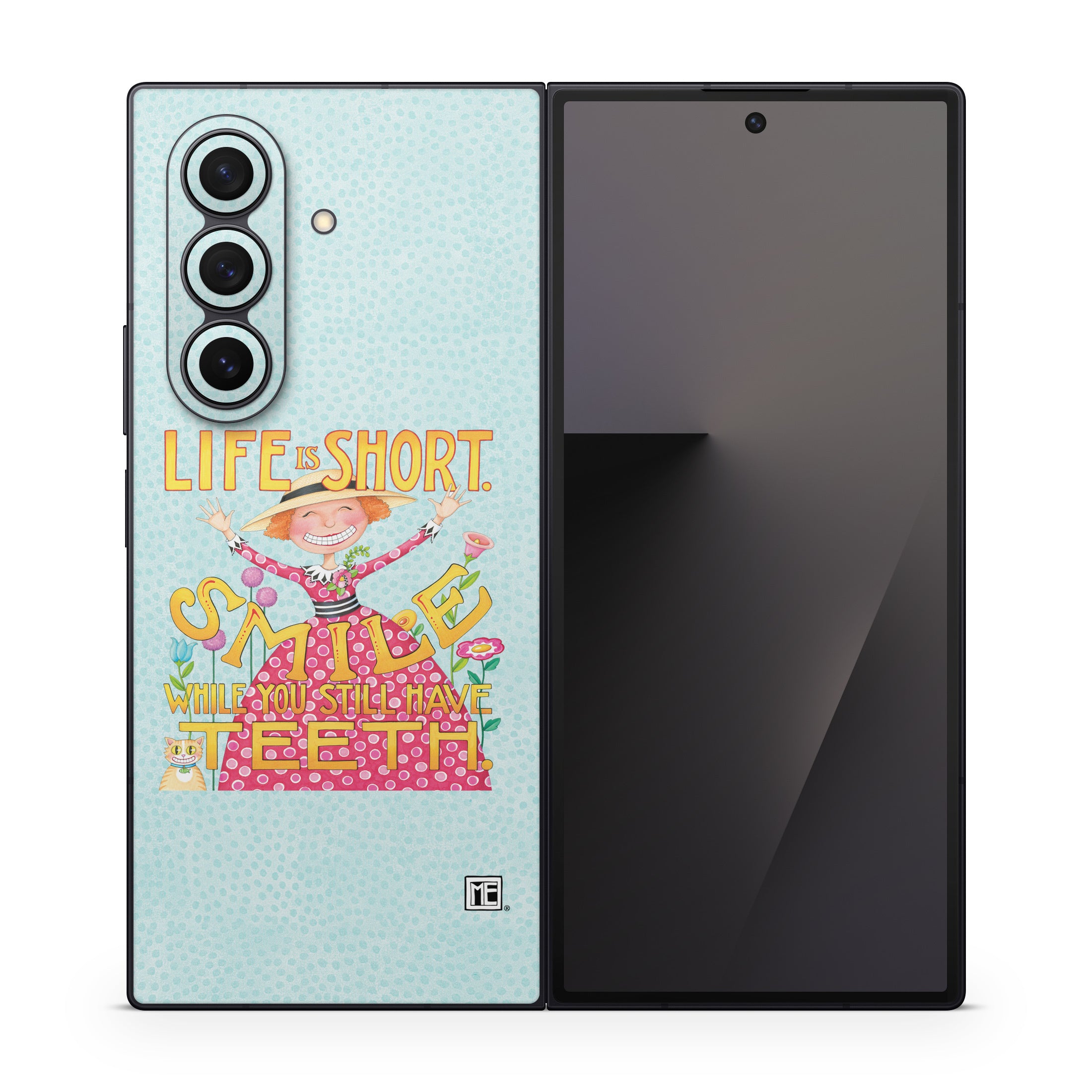 Life is Short - Samsung Galaxy Z Fold7 Skin