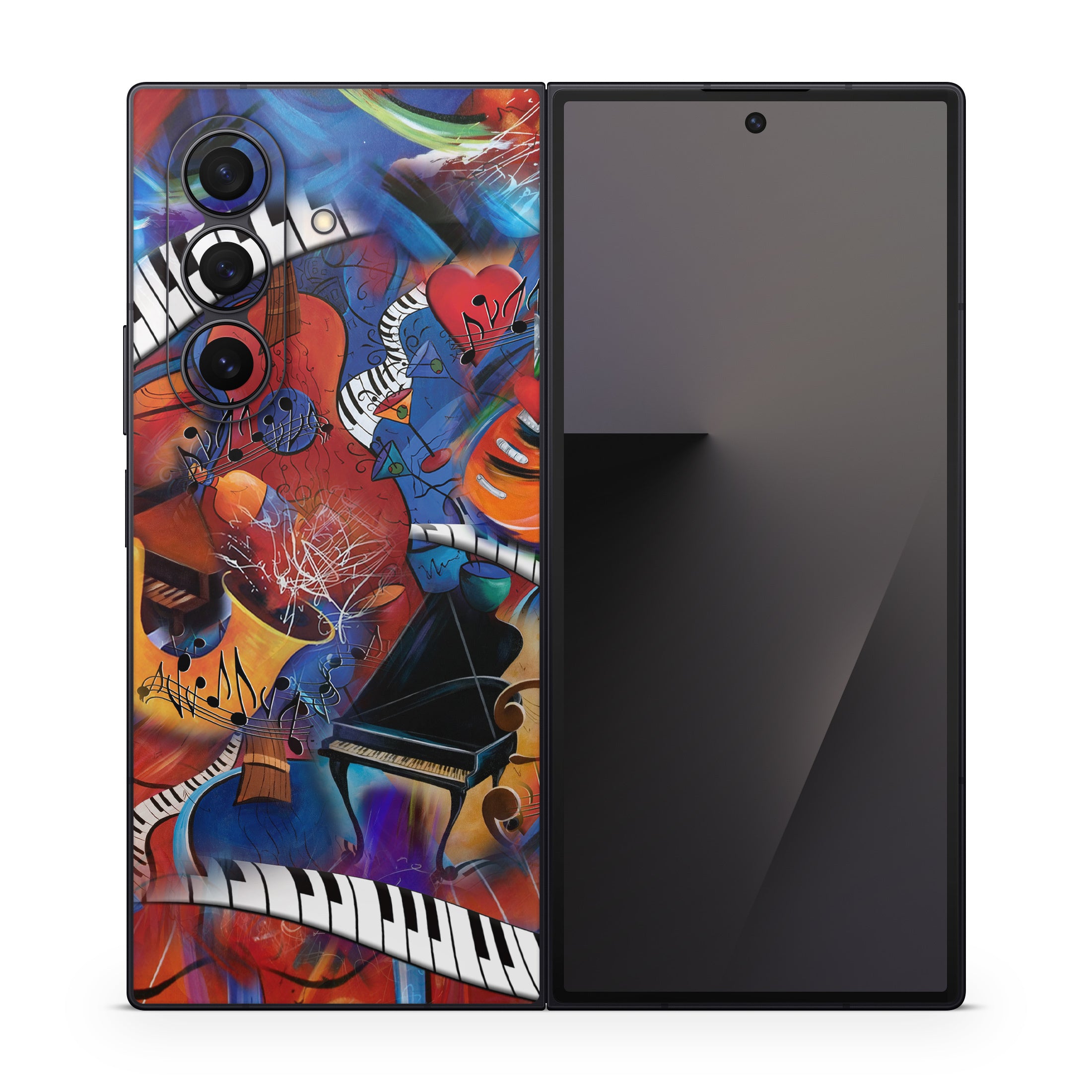 Music Madness - Samsung Galaxy Z Fold7 Skin