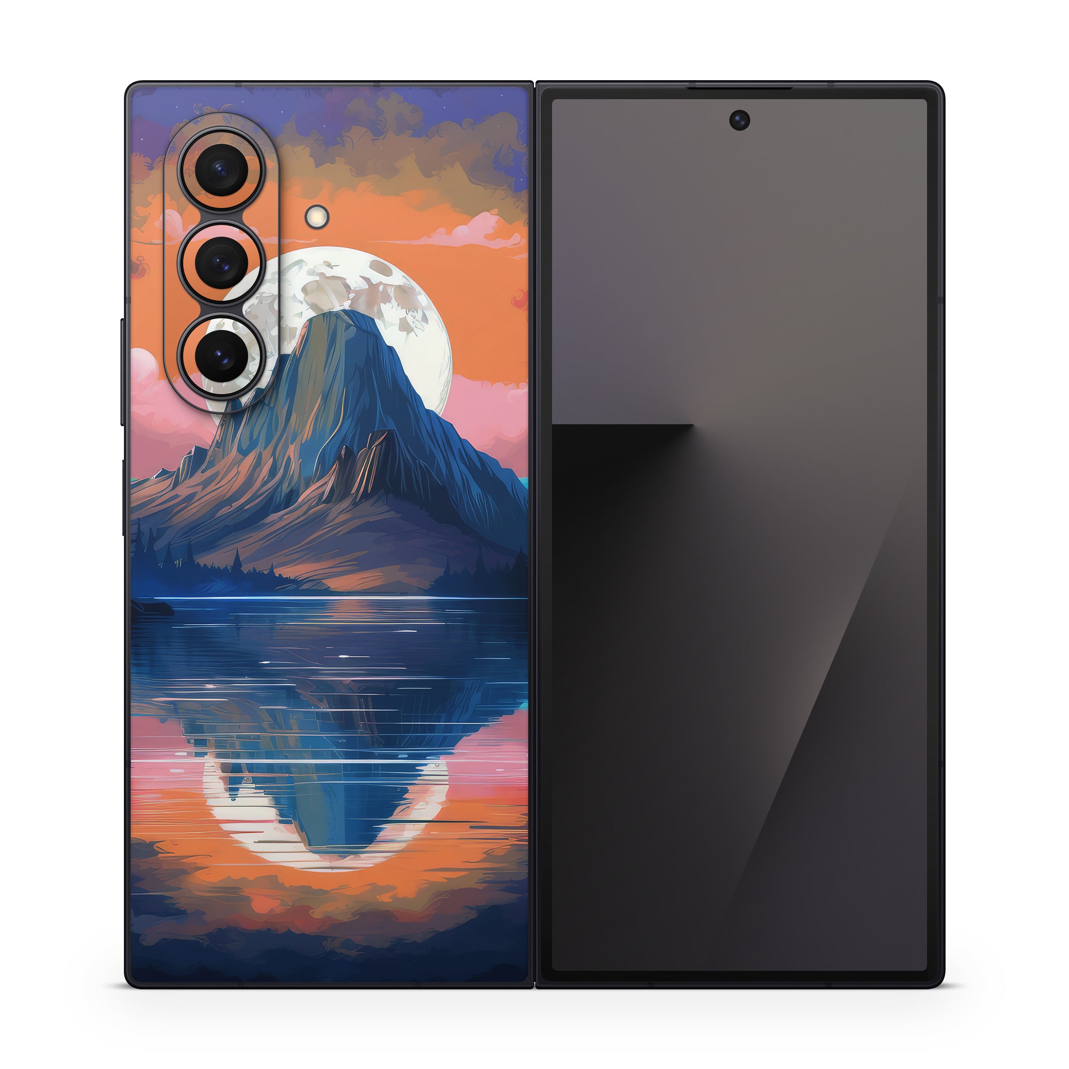 Mountain Moonrise - Samsung Galaxy Z Fold7 Skin