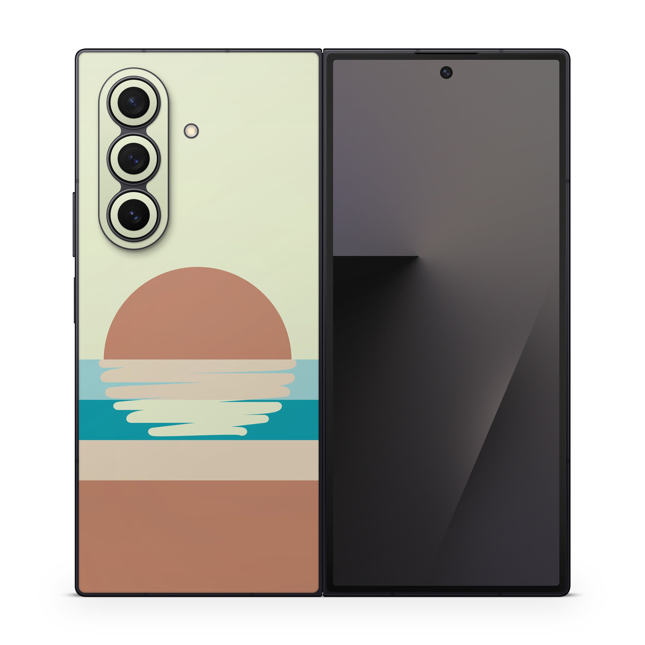 Ocean Sunset - Samsung Galaxy Z Fold7 Skin