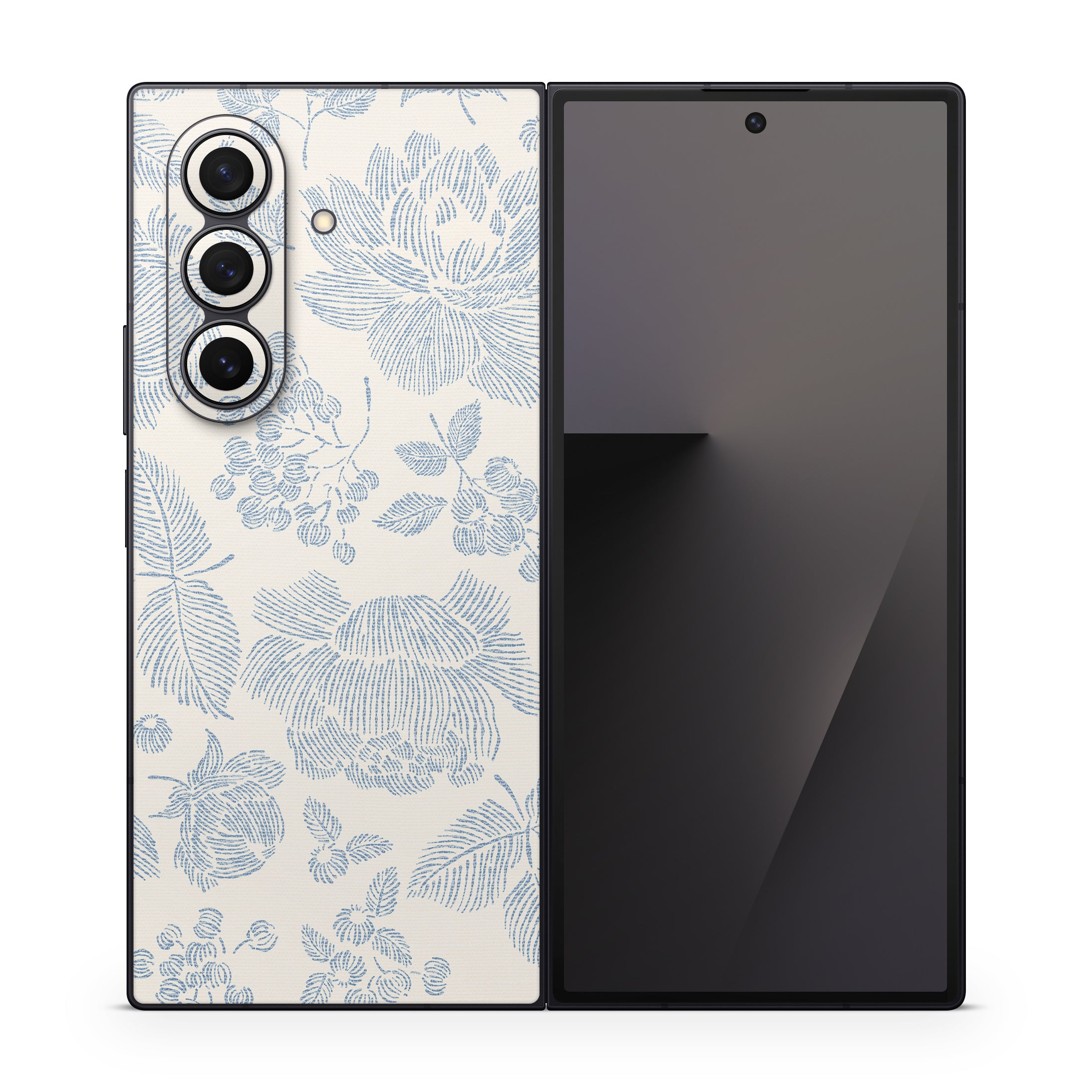 Peonies and Berries - Samsung Galaxy Z Fold7 Skin