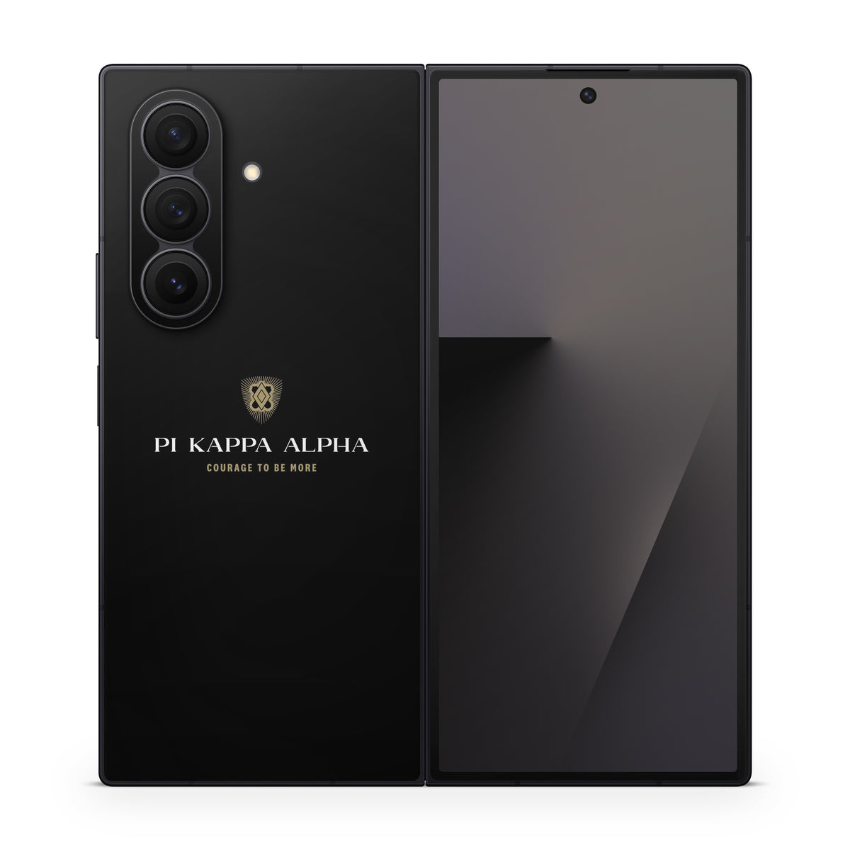 Pi Kappa Alpha Formal Logo Black - Samsung Galaxy Z Fold7 Skin