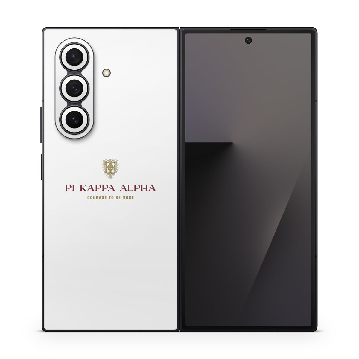 Pi Kappa Alpha Formal Logo White - Samsung Galaxy Z Fold7 Skin