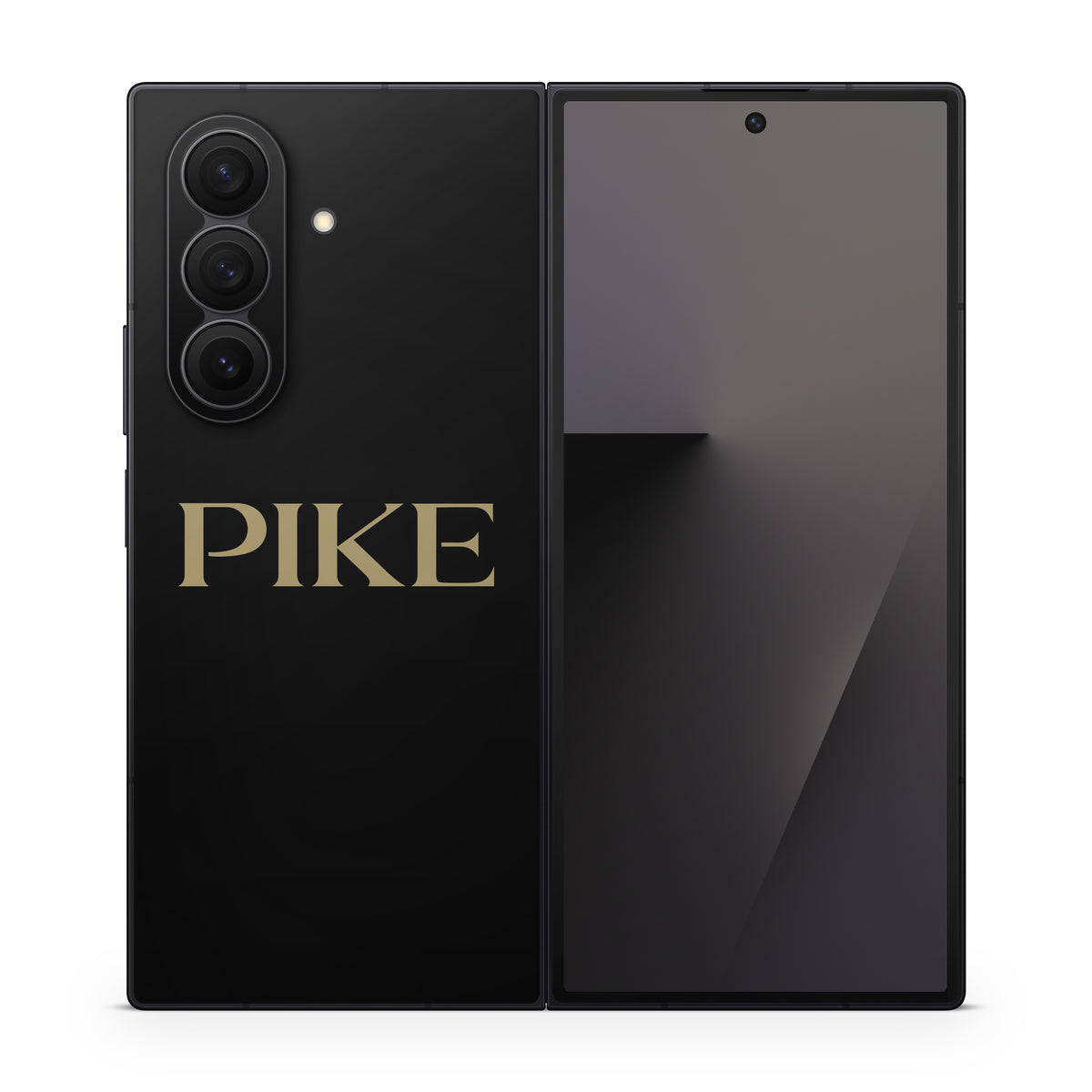 Pi Kappa Alpha PIKE Logo Black - Samsung Galaxy Z Fold7 Skin