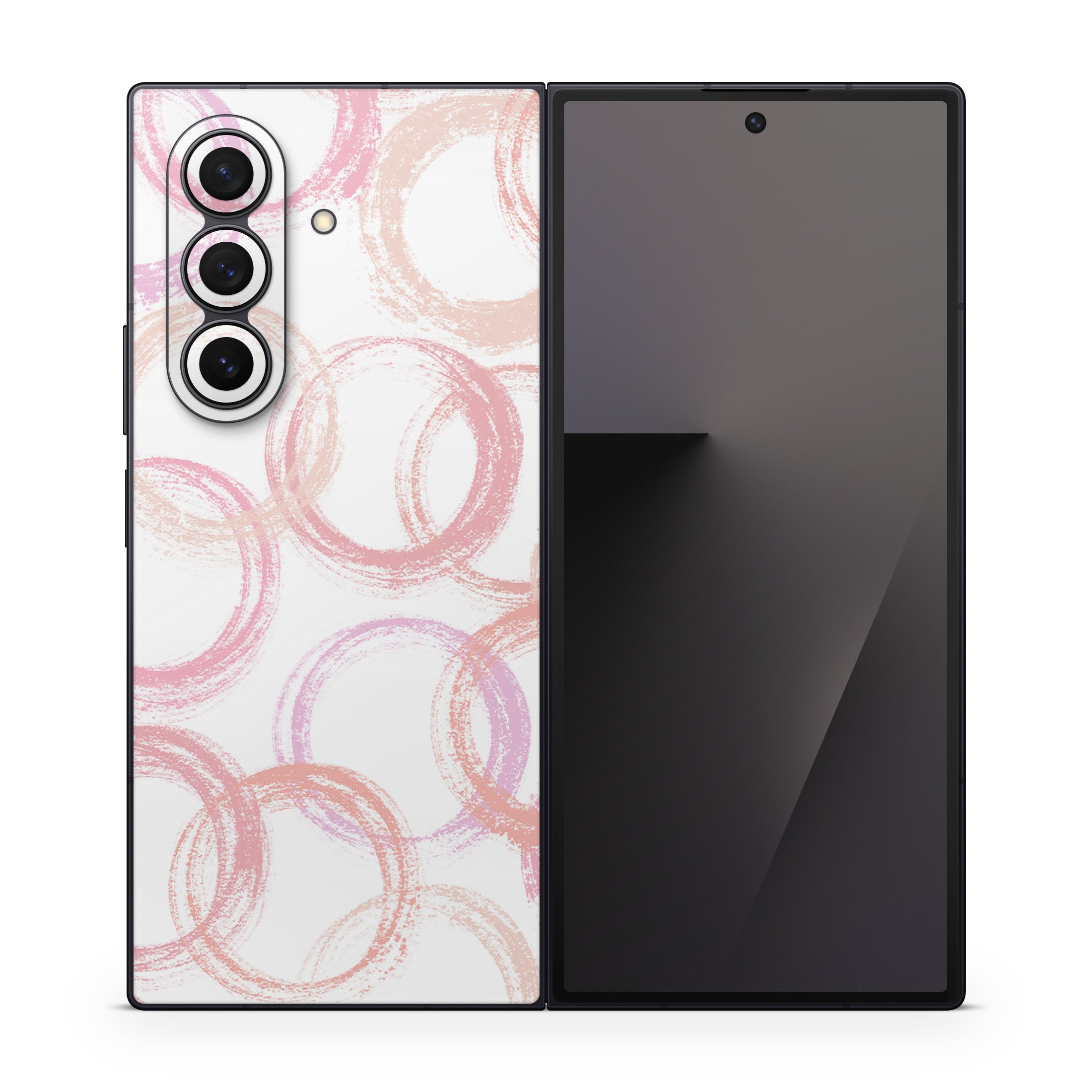 Pink Circles - Samsung Galaxy Z Fold7 Skin