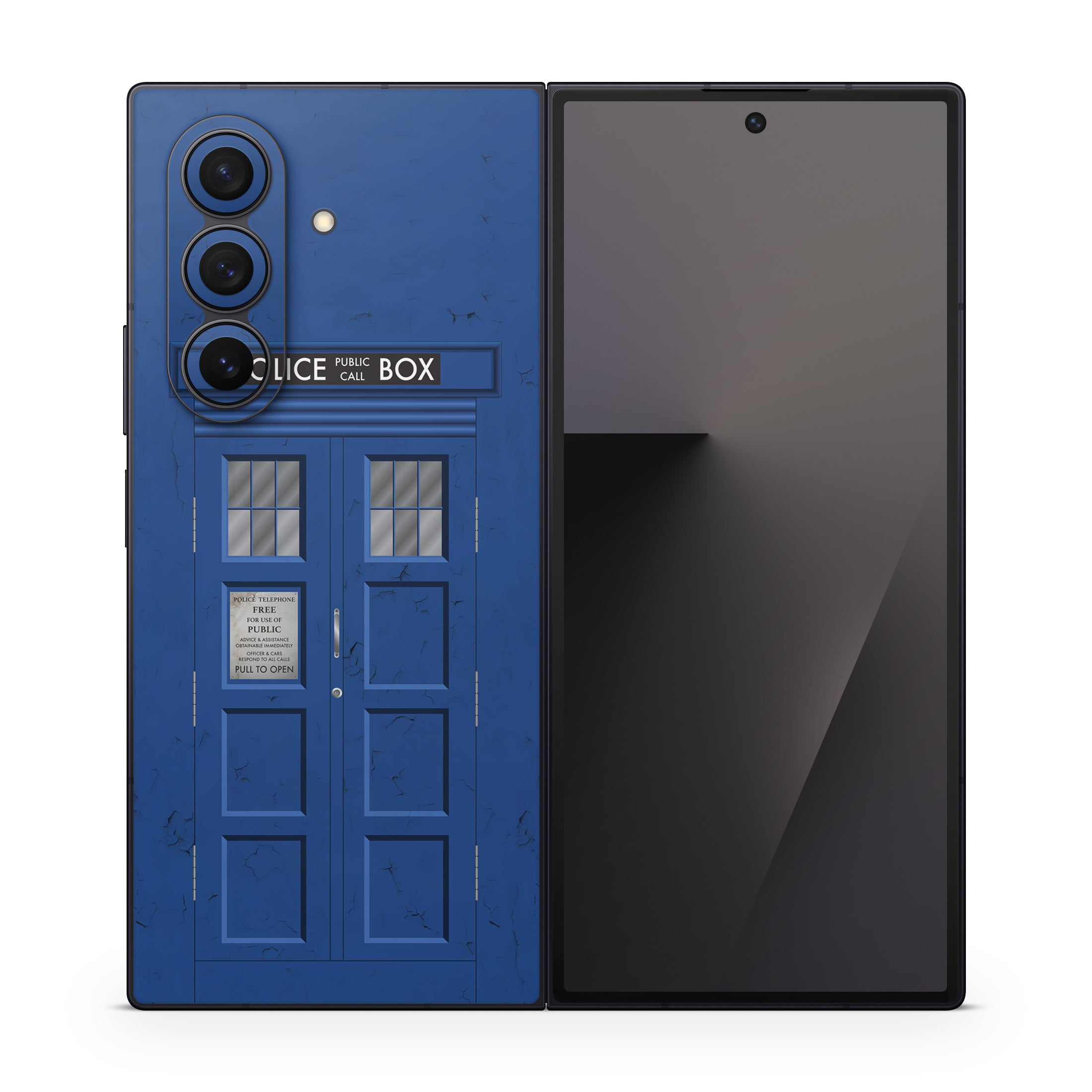 Police Box - Samsung Galaxy Z Fold7 Skin