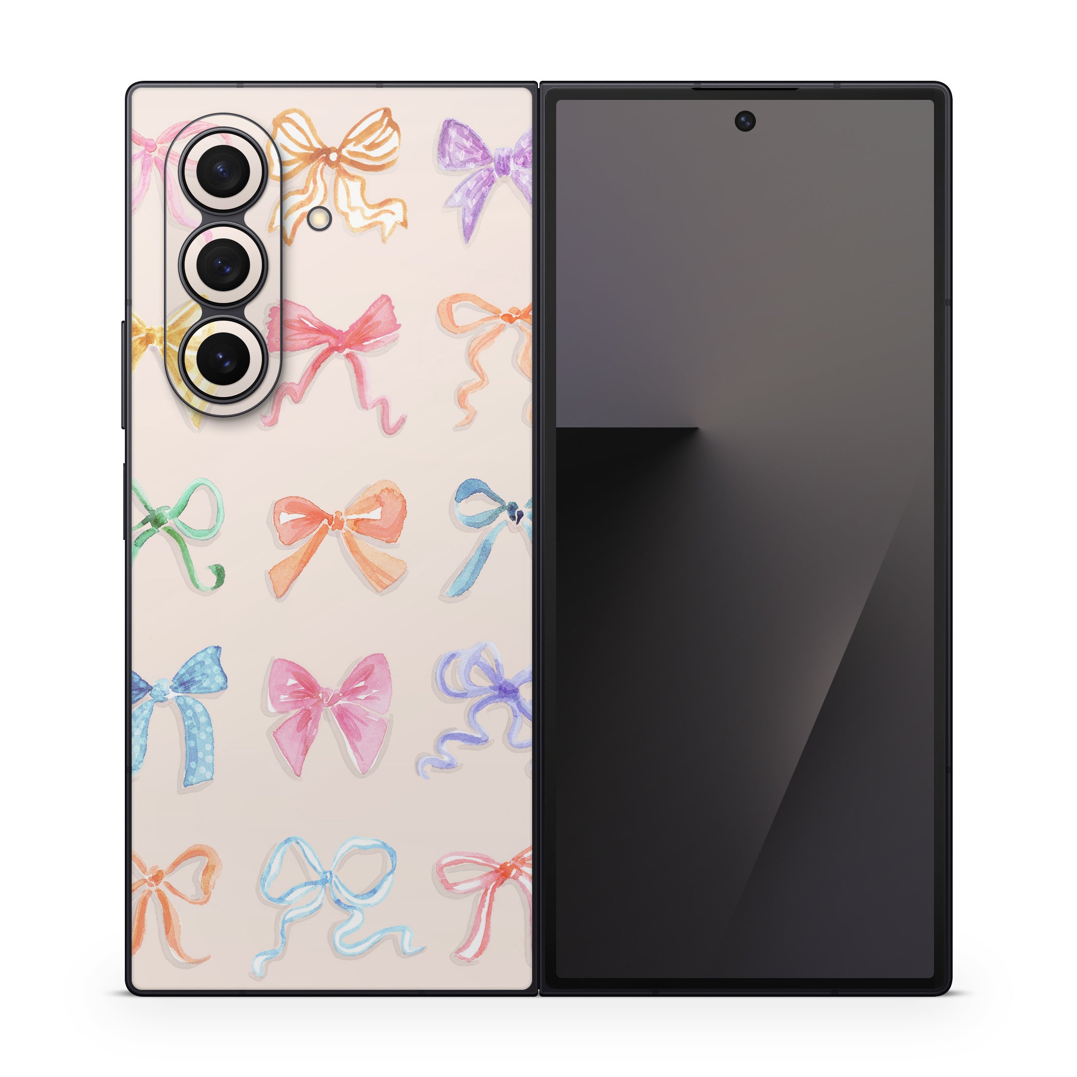 Rainbow Bows - Samsung Galaxy Z Fold7 Skin
