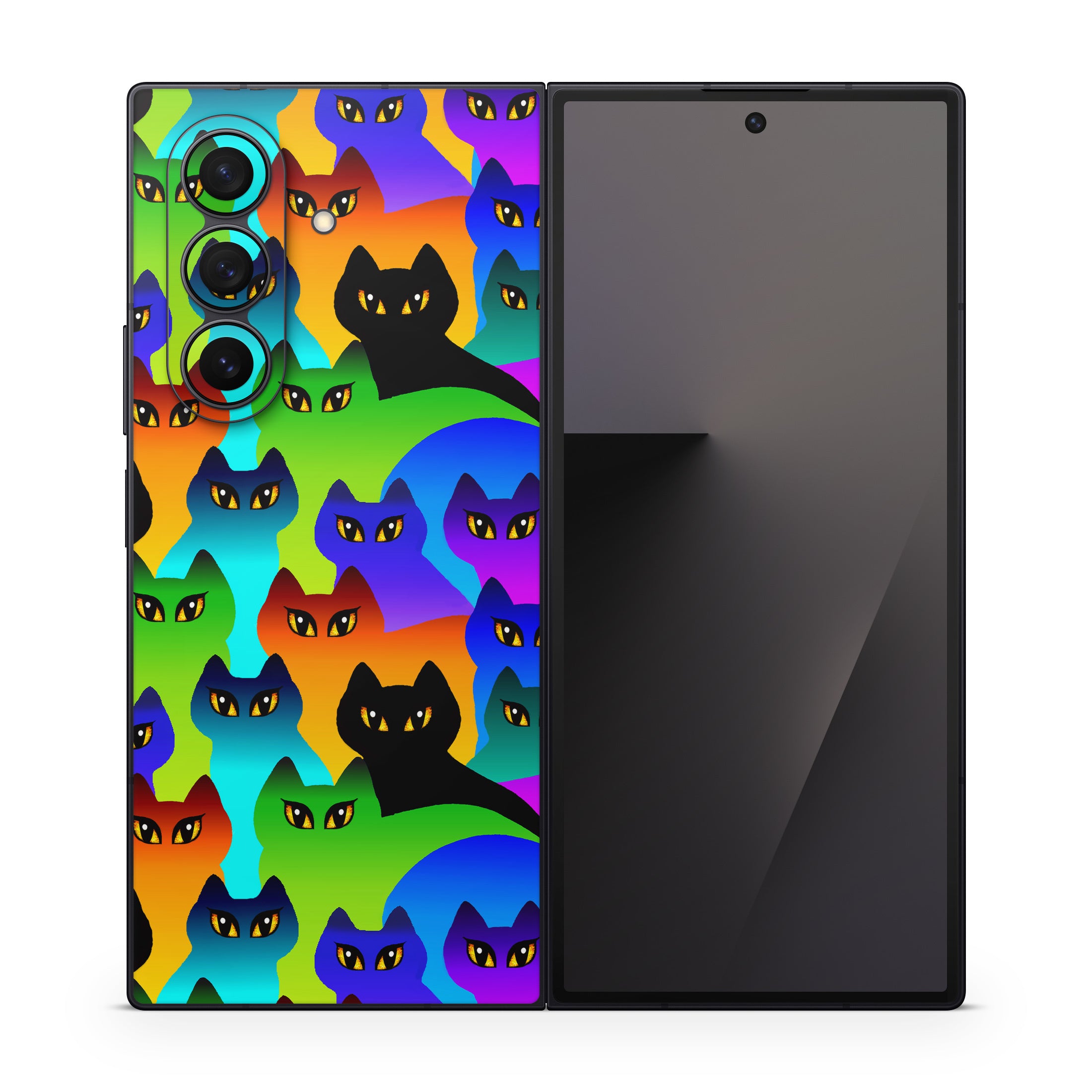 Rainbow Cats - Samsung Galaxy Z Fold7 Skin