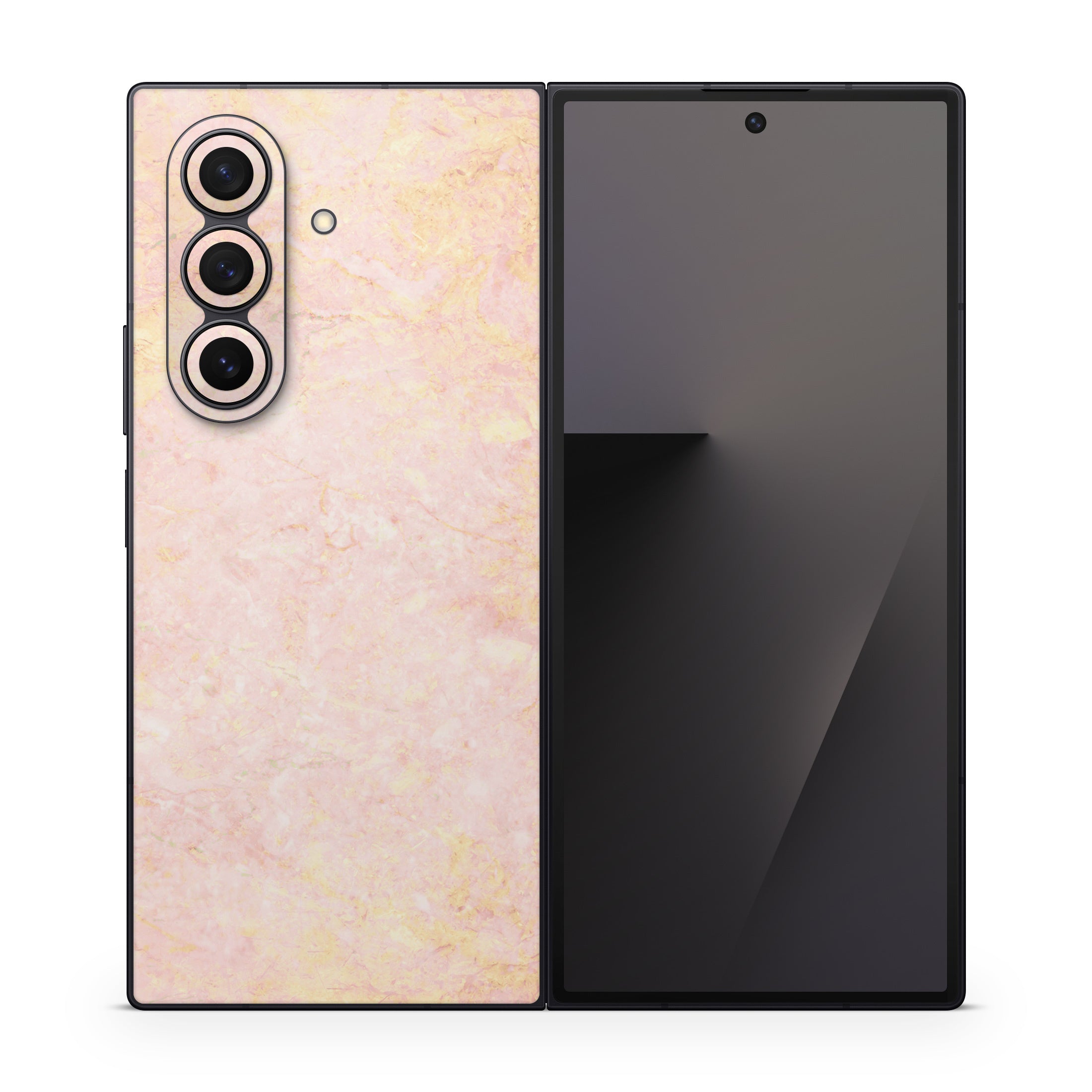 Rose Gold Marble - Samsung Galaxy Z Fold7 Skin