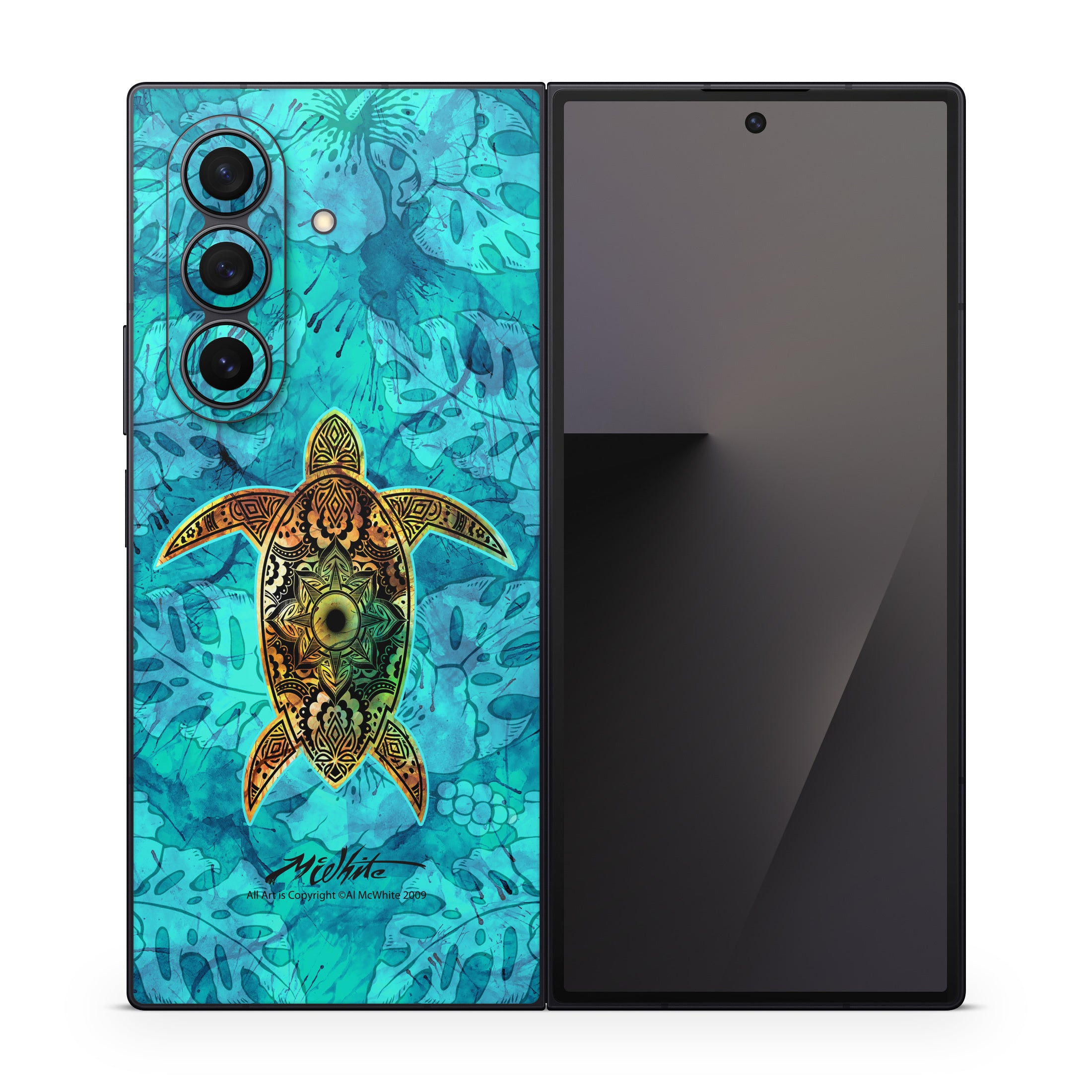 Sacred Honu - Samsung Galaxy Z Fold7 Skin