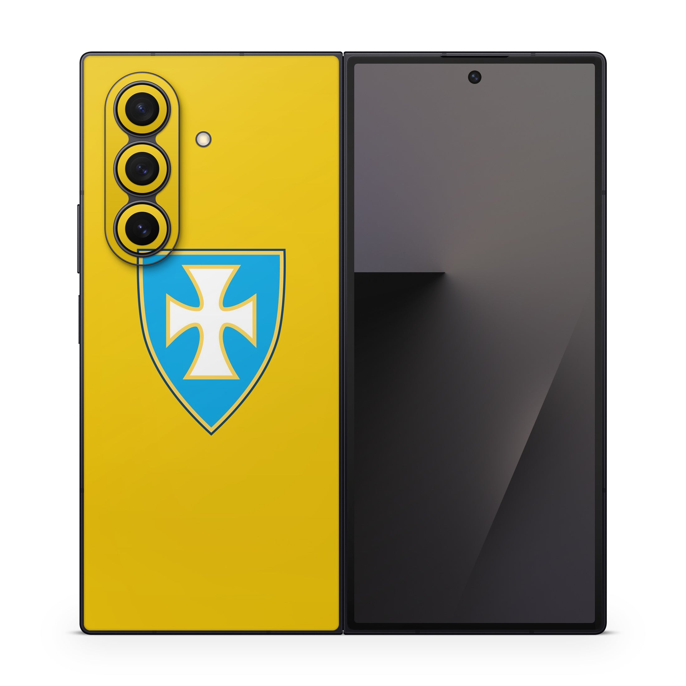 Sigma Chi Shield Gold - Samsung Galaxy Z Fold7 Skin