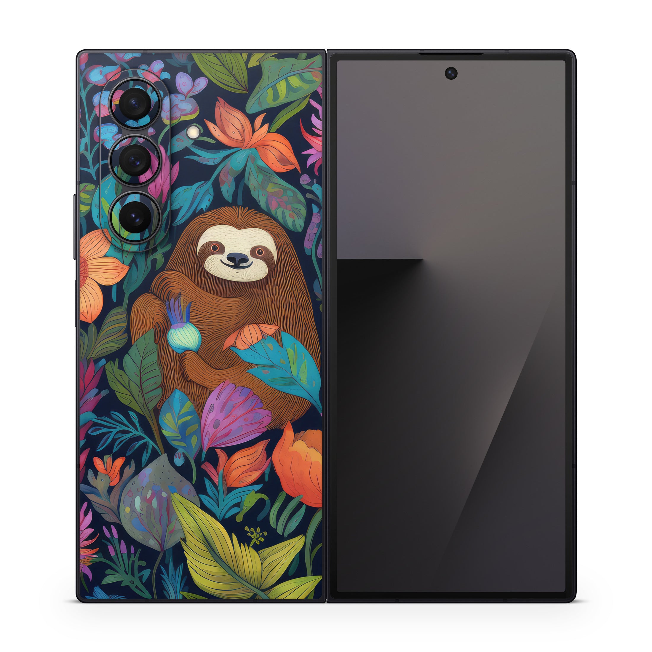 Garden of Slothy Delights - Samsung Galaxy Z Fold7 Skin