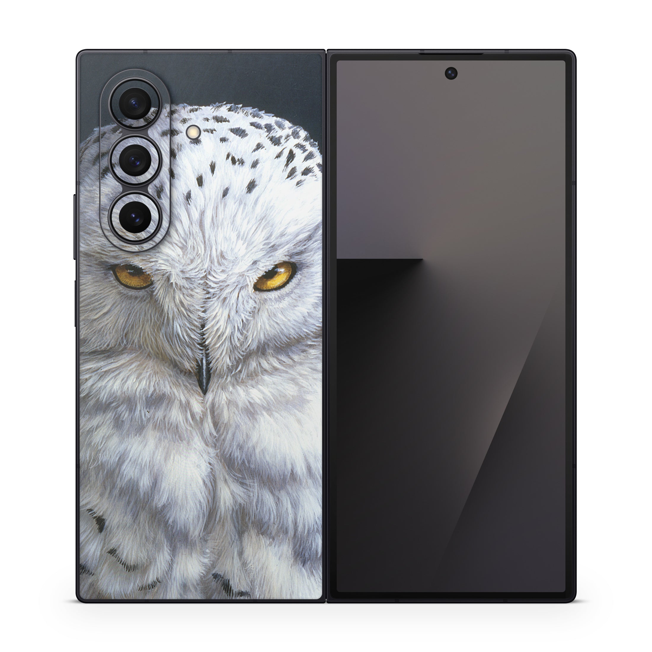 Snowy Owl - Samsung Galaxy Z Fold7 Skin