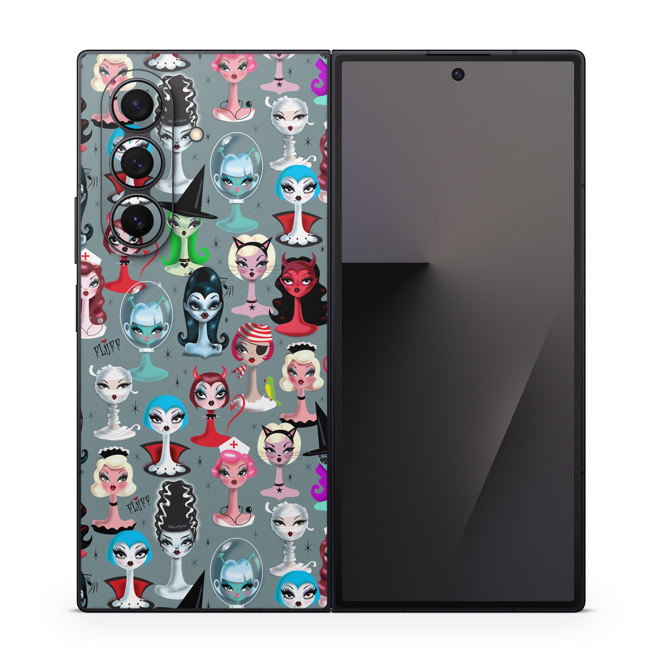 Spooky Dolls - Samsung Galaxy Z Fold7 Skin