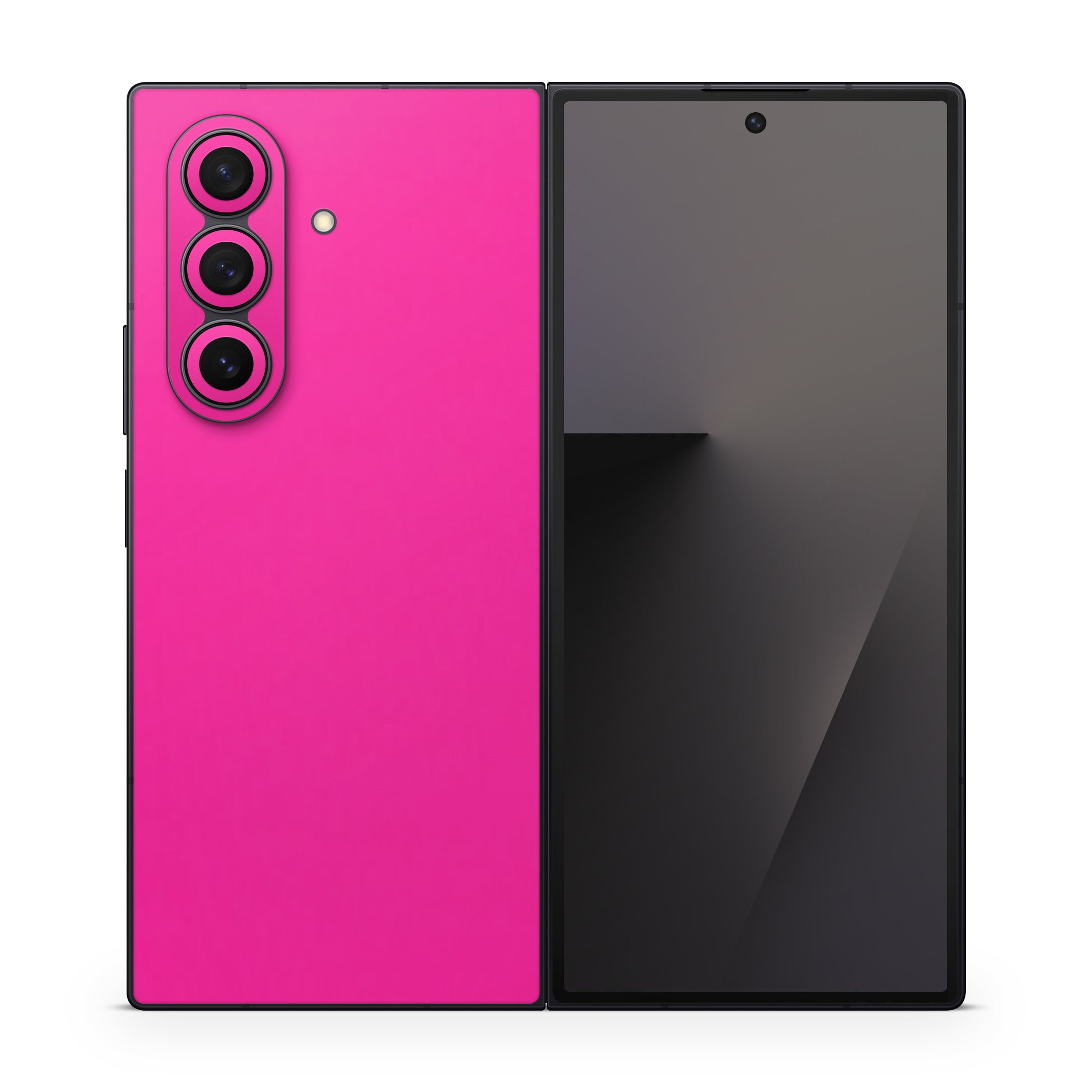 Solid State Malibu Pink - Samsung Galaxy Z Fold7 Skin