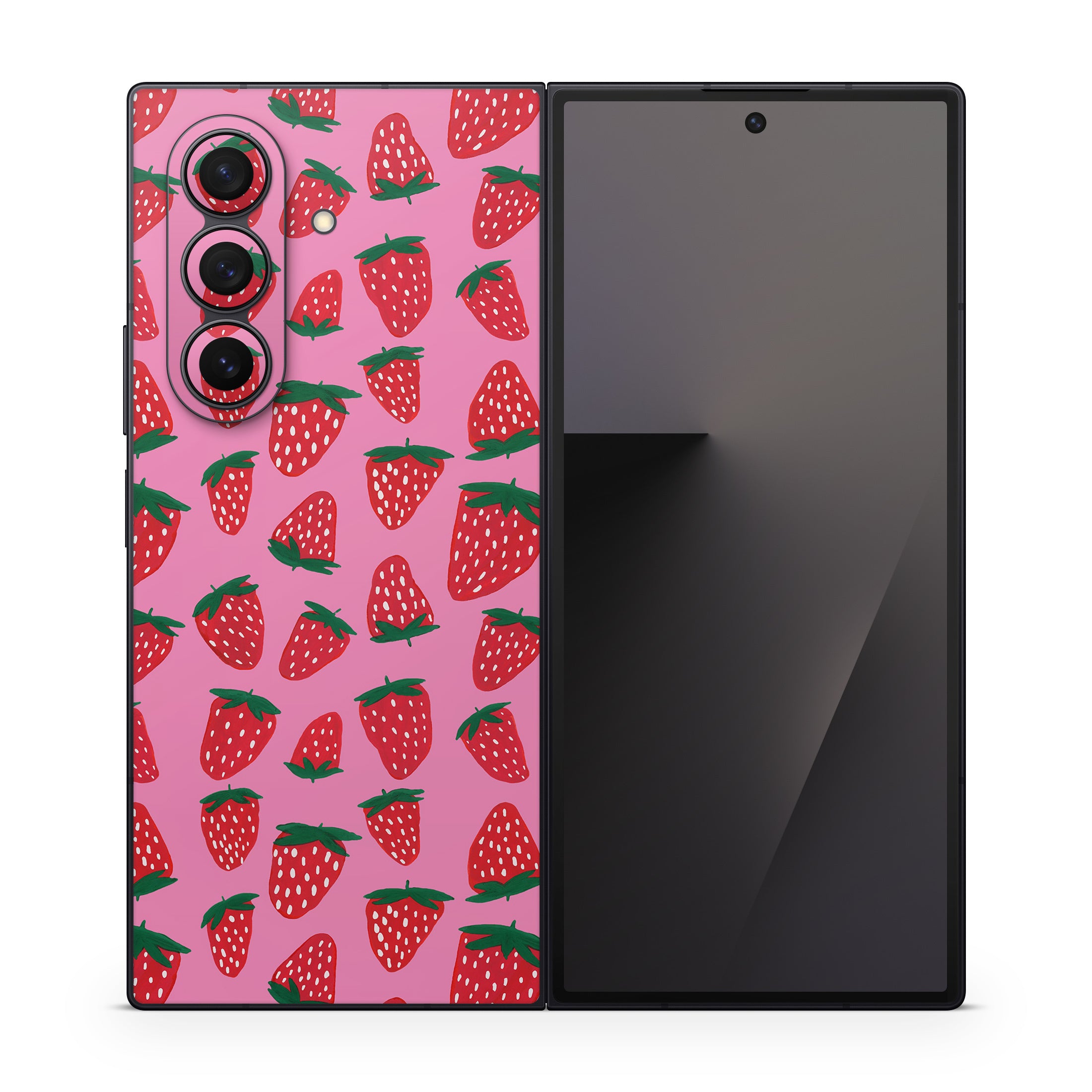 Strawberries - Samsung Galaxy Z Fold7 Skin