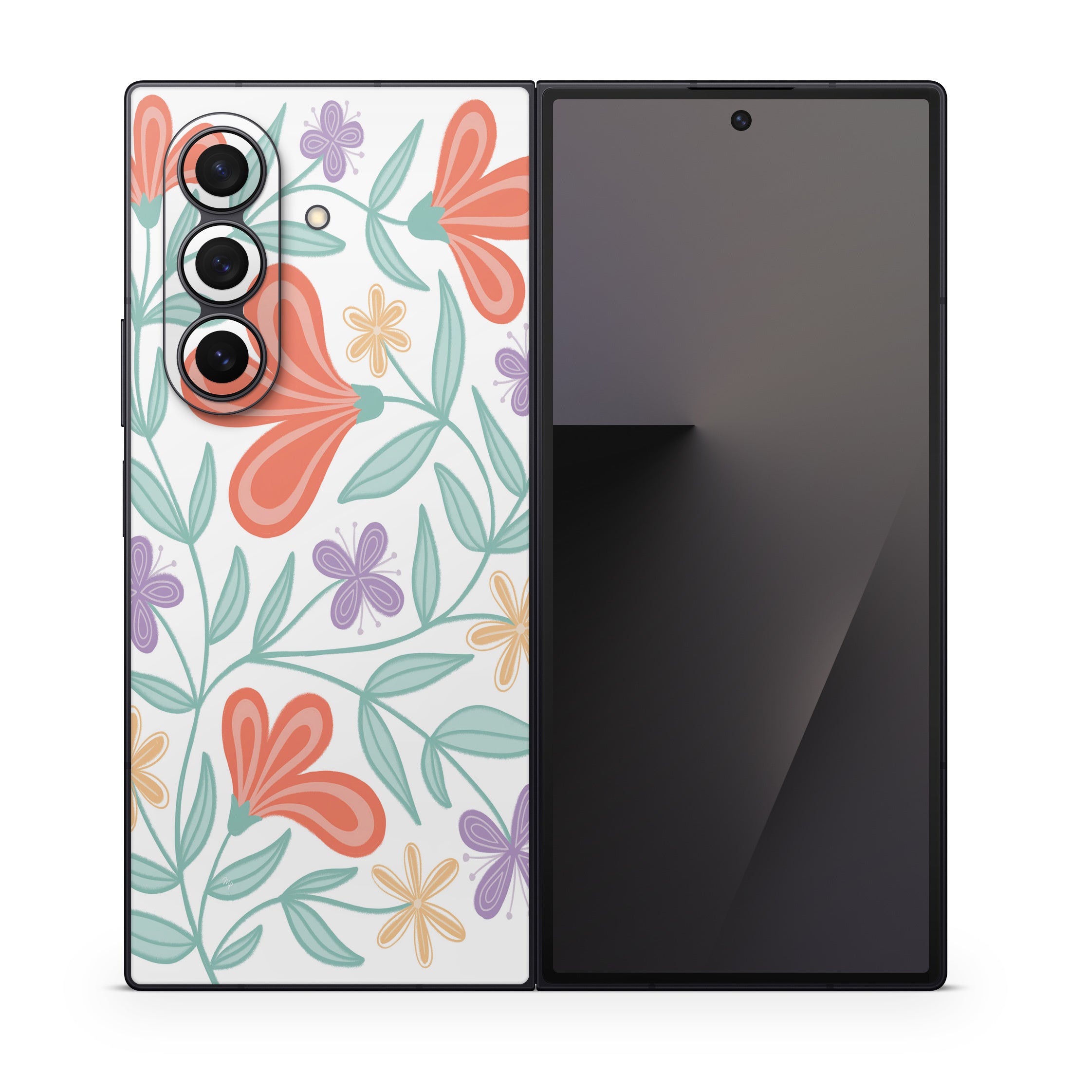 Summer Blooms - Samsung Galaxy Z Fold7 Skin