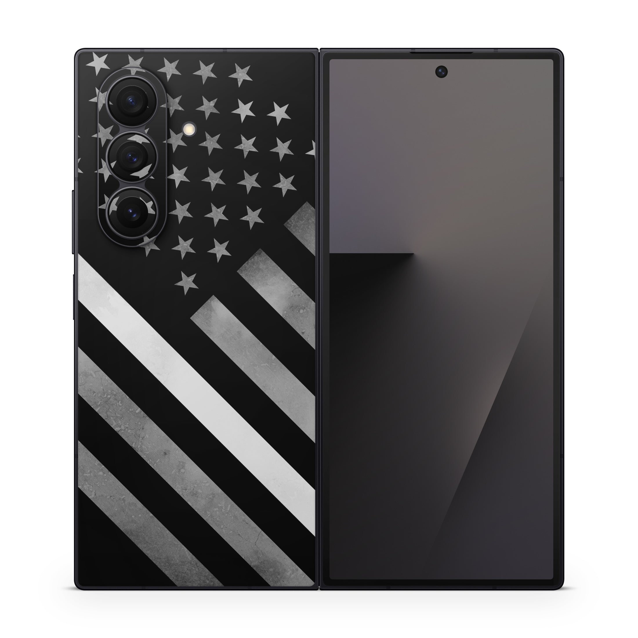 Thin White Line Hero - Samsung Galaxy Z Fold7 Skin
