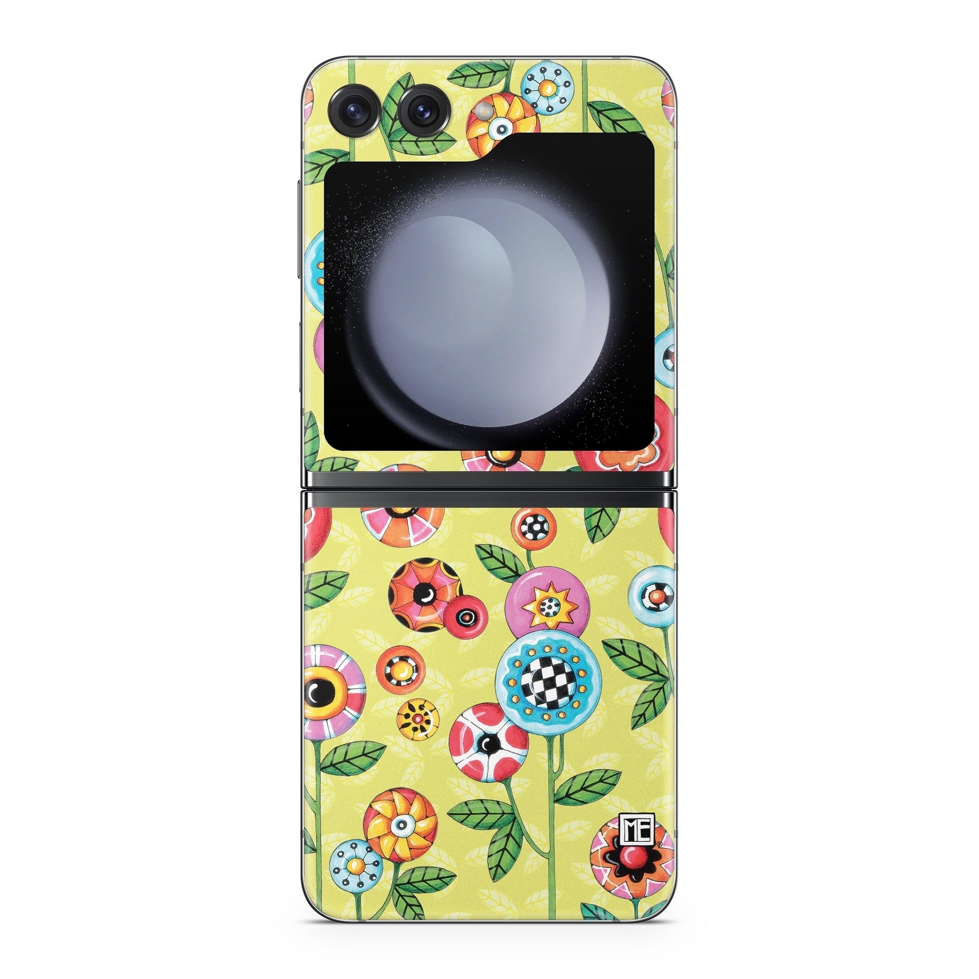 Button Flowers - Samsung Galaxy Z Flip5 Skin
