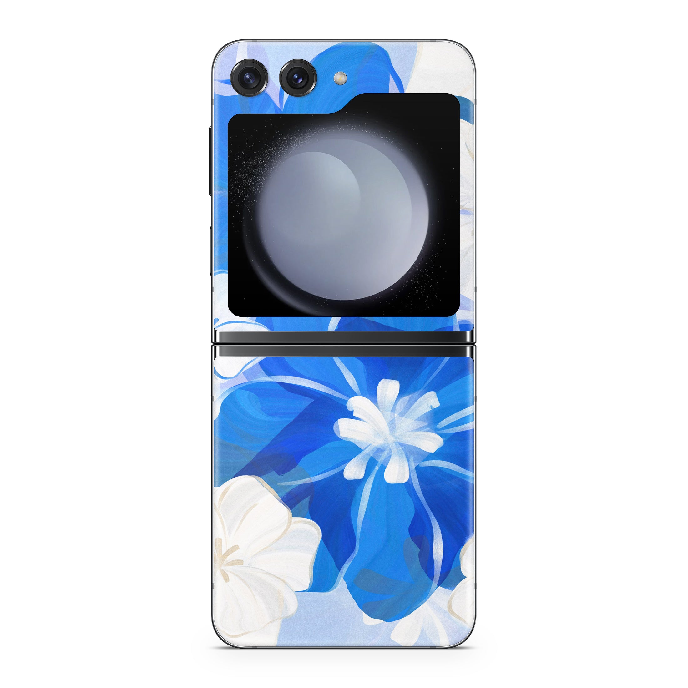 Blue Flowers - Samsung Galaxy Z Flip5 Skin