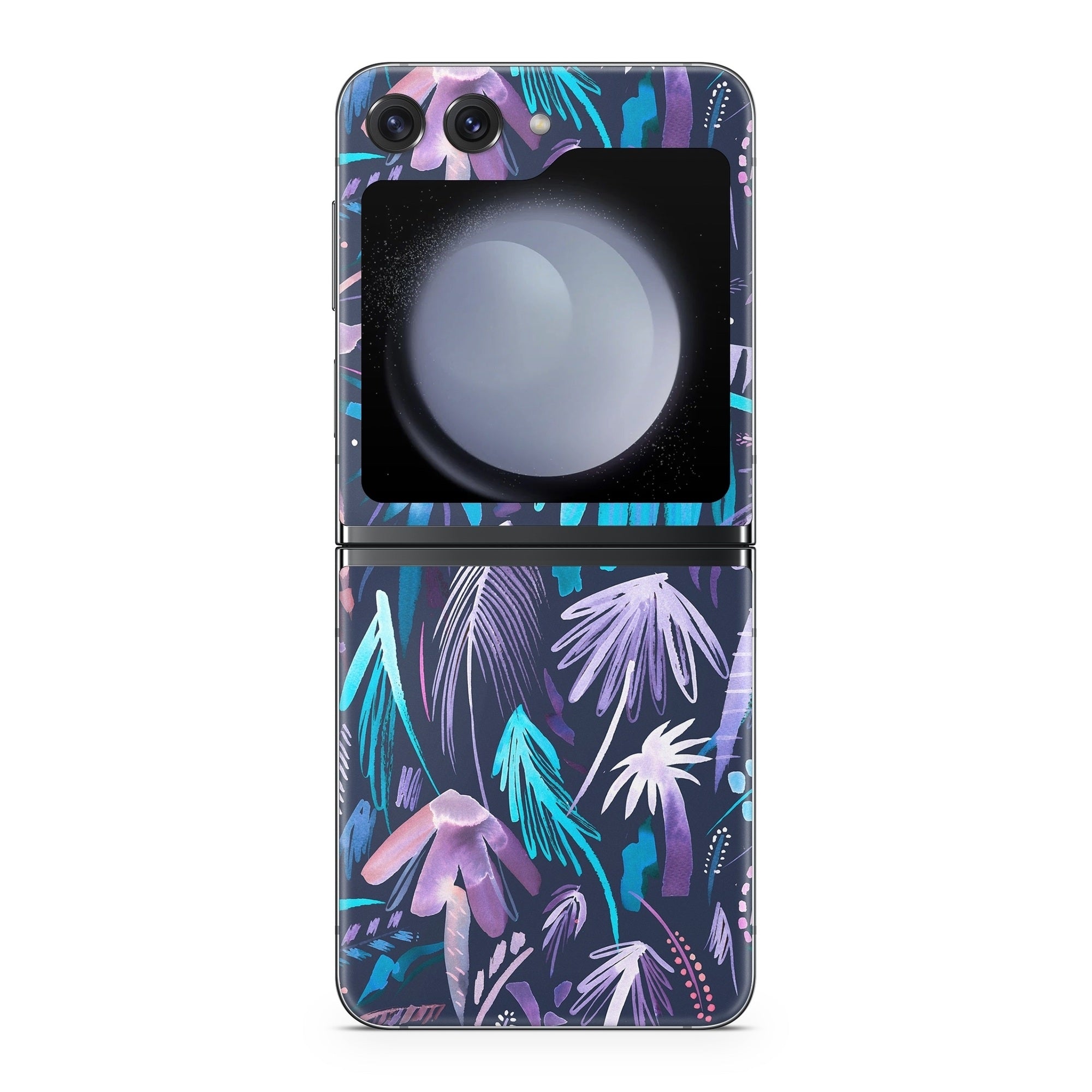Brushstroke Palms - Samsung Galaxy Z Flip5 Skin