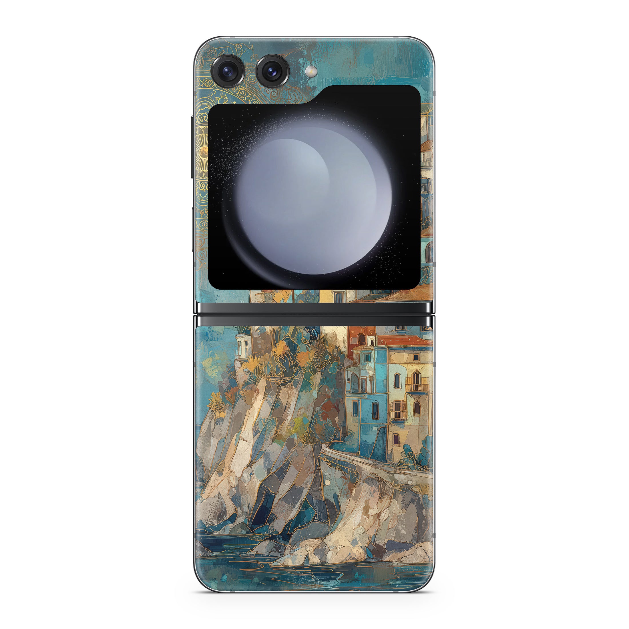 Coastal Town - Samsung Galaxy Z Flip5 Skin