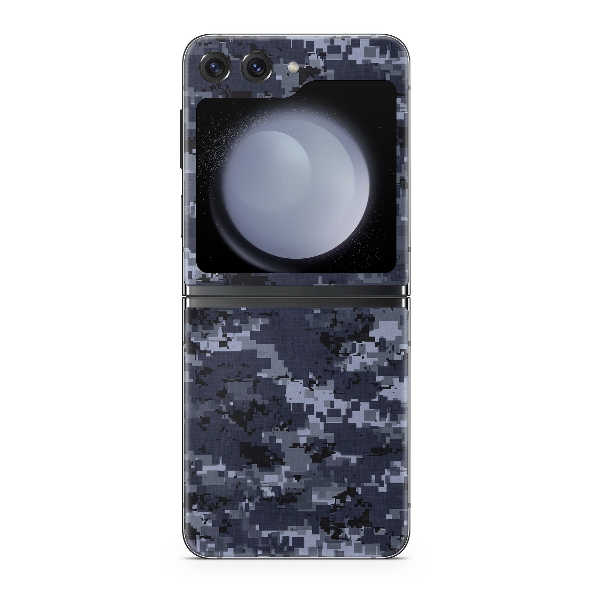 Digital Navy Camo - Samsung Galaxy Z Flip5 Skin