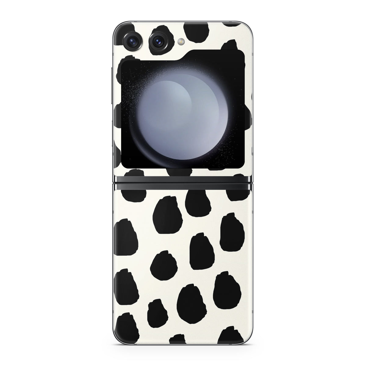 Inky Spots Cream - Samsung Galaxy Z Flip5 Skin