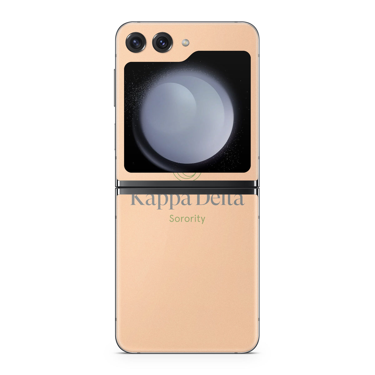 Kappa Delta Primary Logo Empowered Peach - Samsung Galaxy Z Flip5 Skin