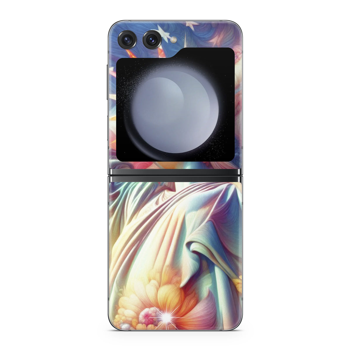 Lady Liberty and Flowers - Samsung Galaxy Z Flip5 Skin