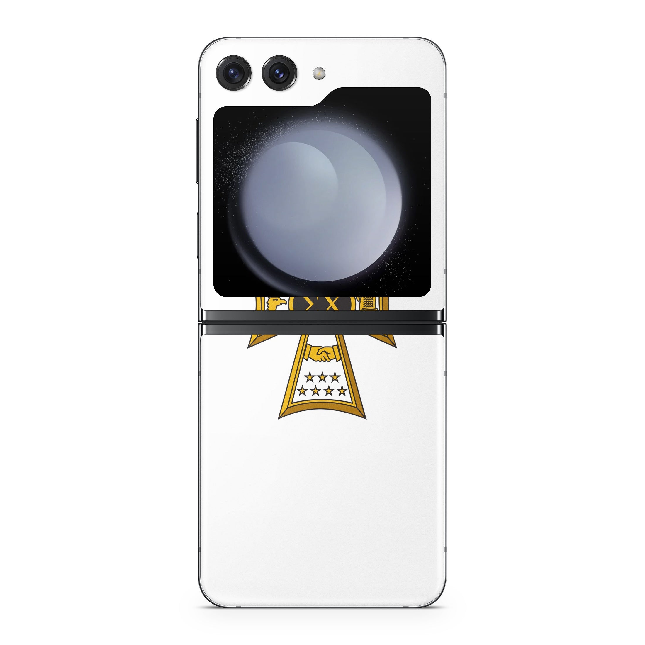 Sigma Chi Badge White - Samsung Galaxy Z Flip5 Skin