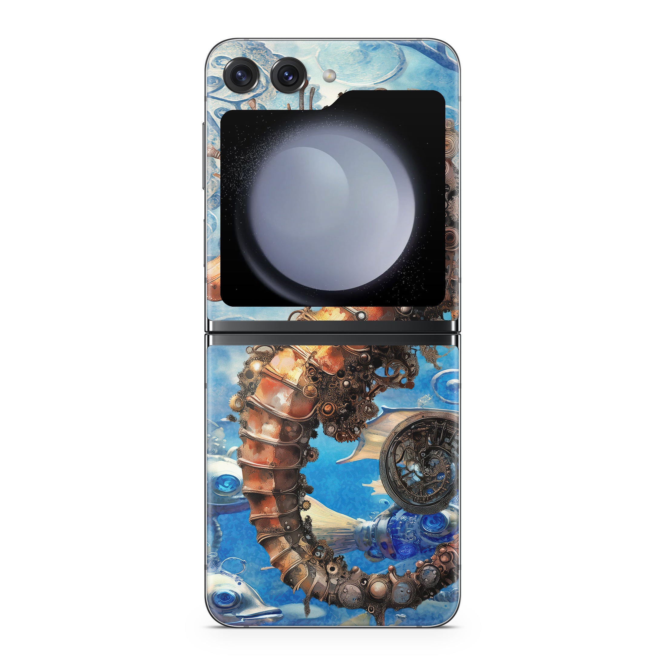 Steampunk Seahorse - Samsung Galaxy Z Flip5 Skin