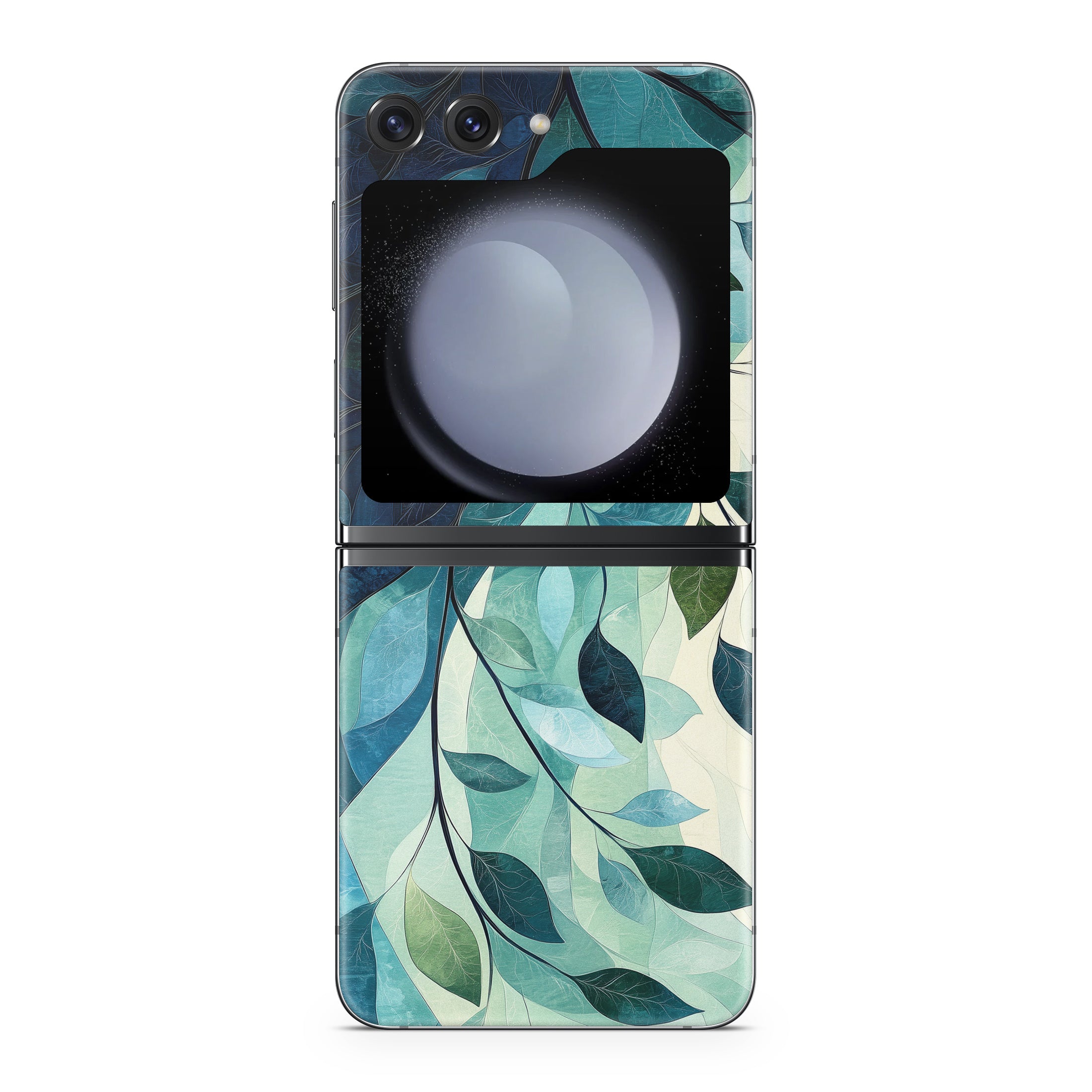 Teal and Indigo - Samsung Galaxy Z Flip5 Skin