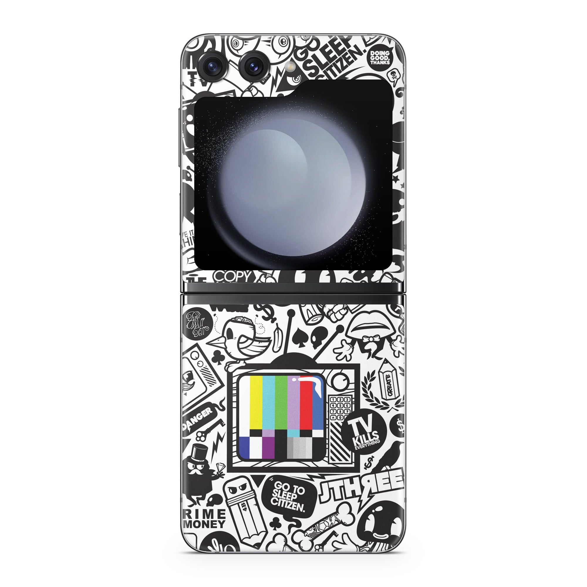 TV Kills Everything - Samsung Galaxy Z Flip5 Skin