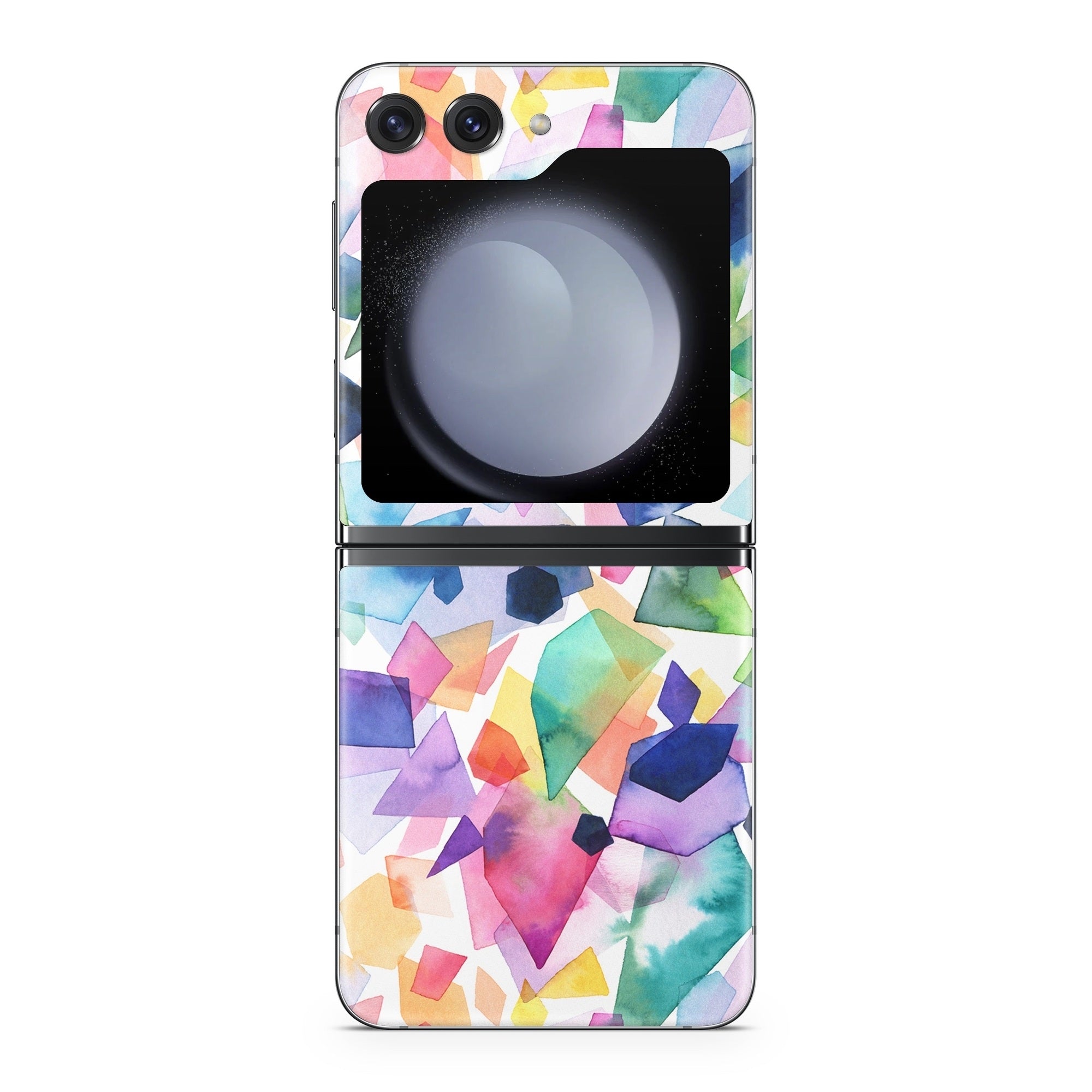 Watercolor Crystals and Gems - Samsung Galaxy Z Flip5 Skin