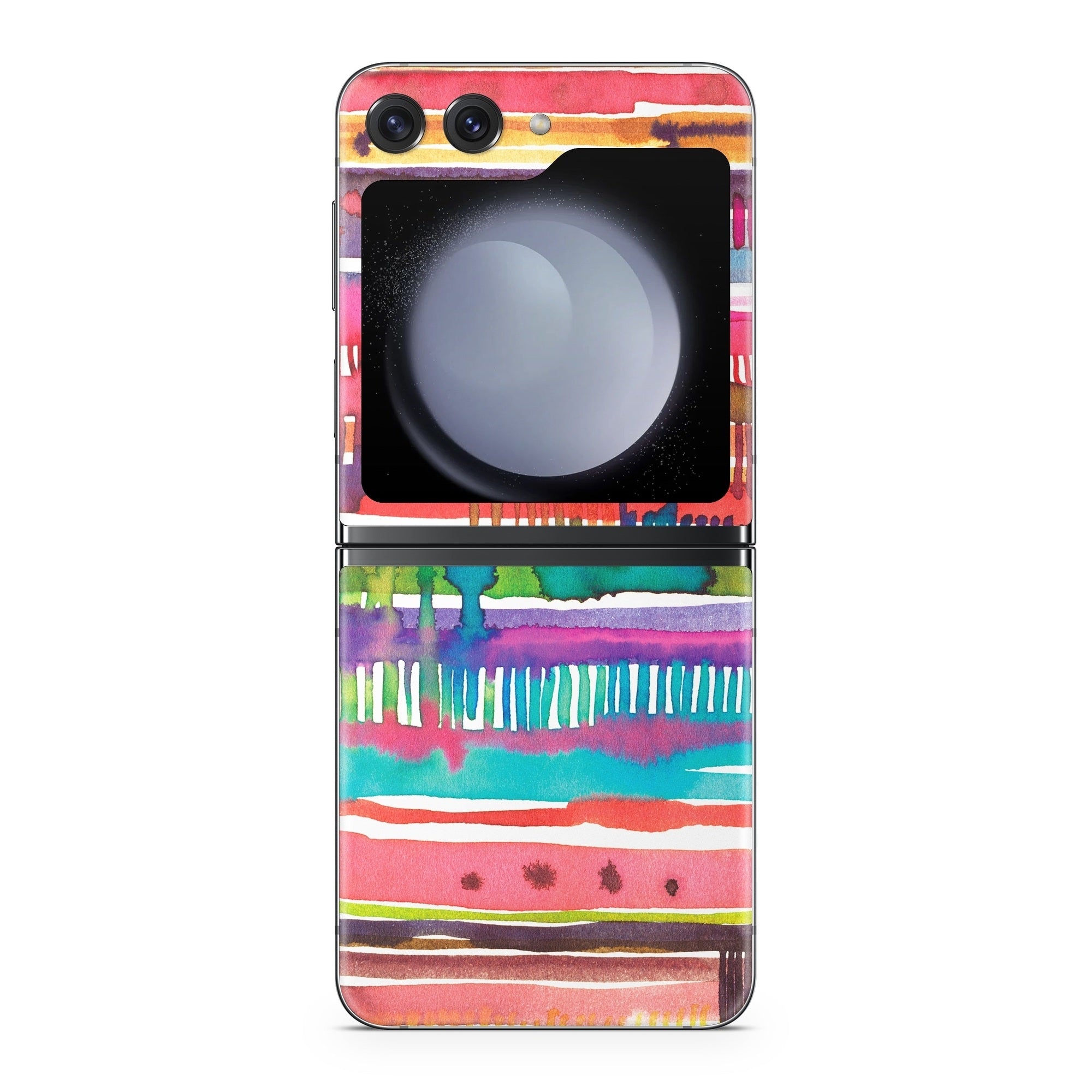 Watercolor Lines - Samsung Galaxy Z Flip5 Skin