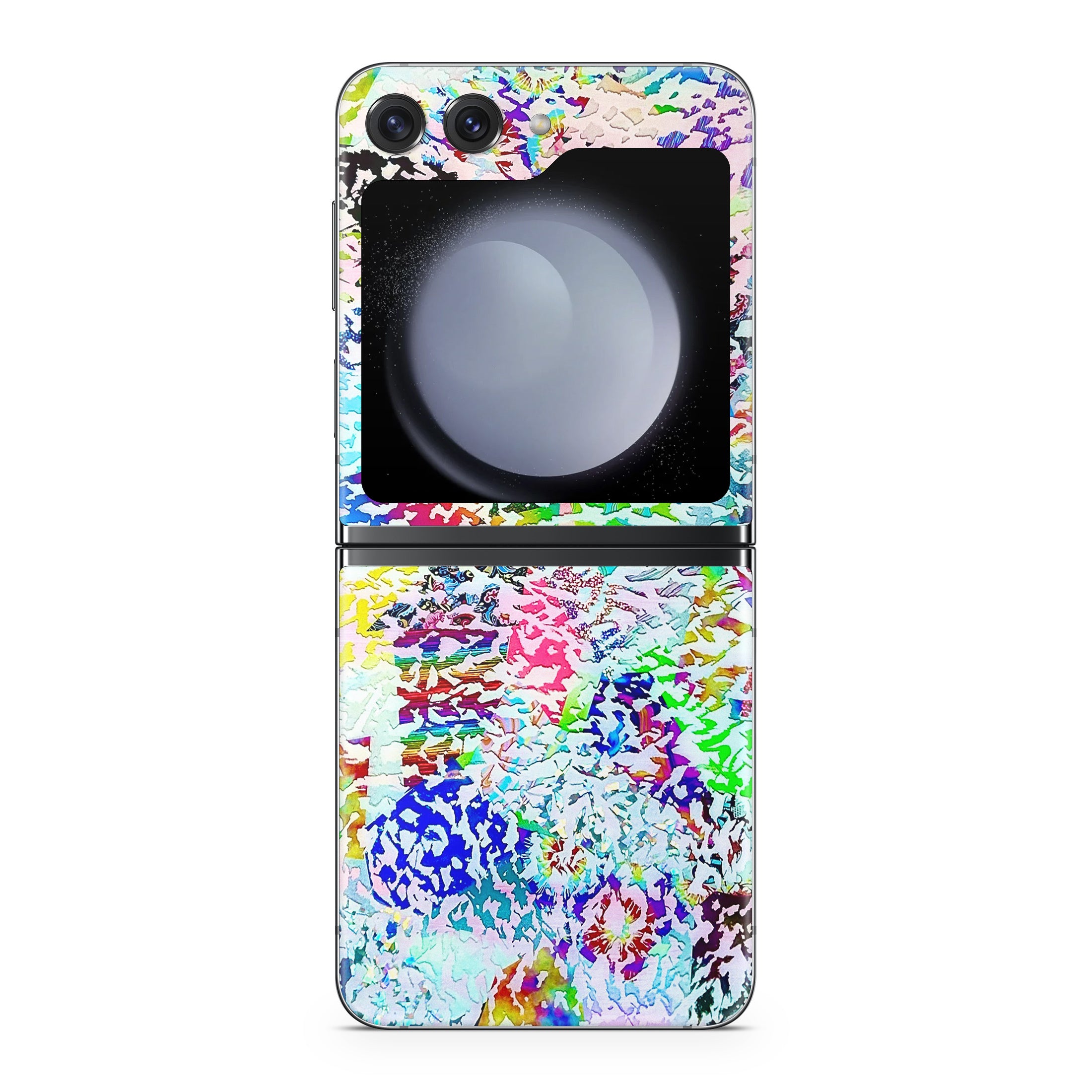 White Etching - Samsung Galaxy Z Flip5 Skin