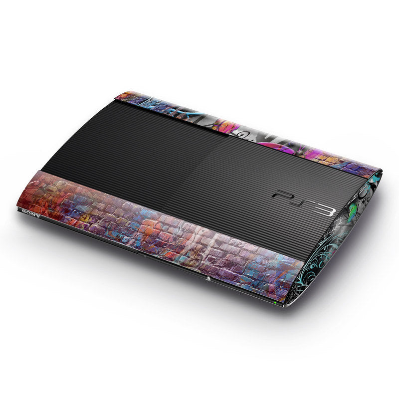 Butterfly Wall - Sony PS3 Super Slim Skin
